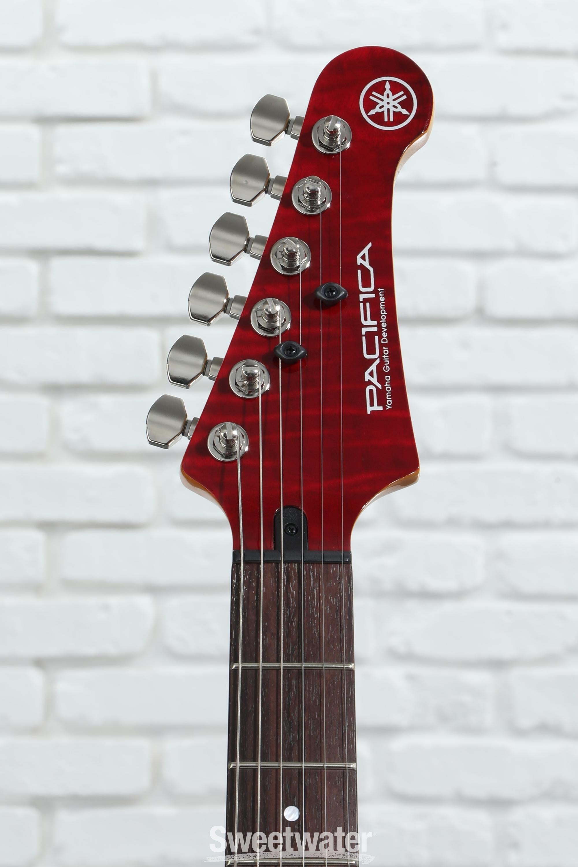 Yamaha PAC612VIIFMX Pacifica Electric Guitar - Fired Red