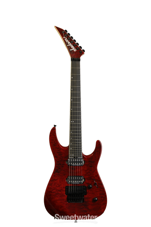 Jackson DK7Q Pro Series Dinky - Transparent Red | Sweetwater