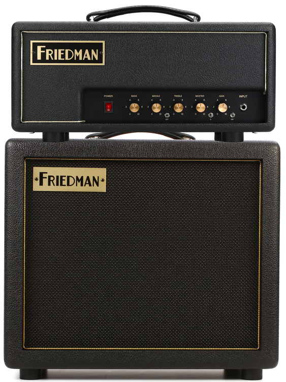 Friedman PT V2 20W Mini Tube Head with 65-watt 1x12 Cabinet
