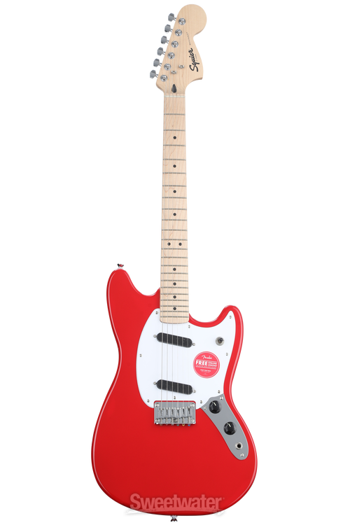 Squier Sonic Mustang Solidbody Electric Guitar - Torino Red