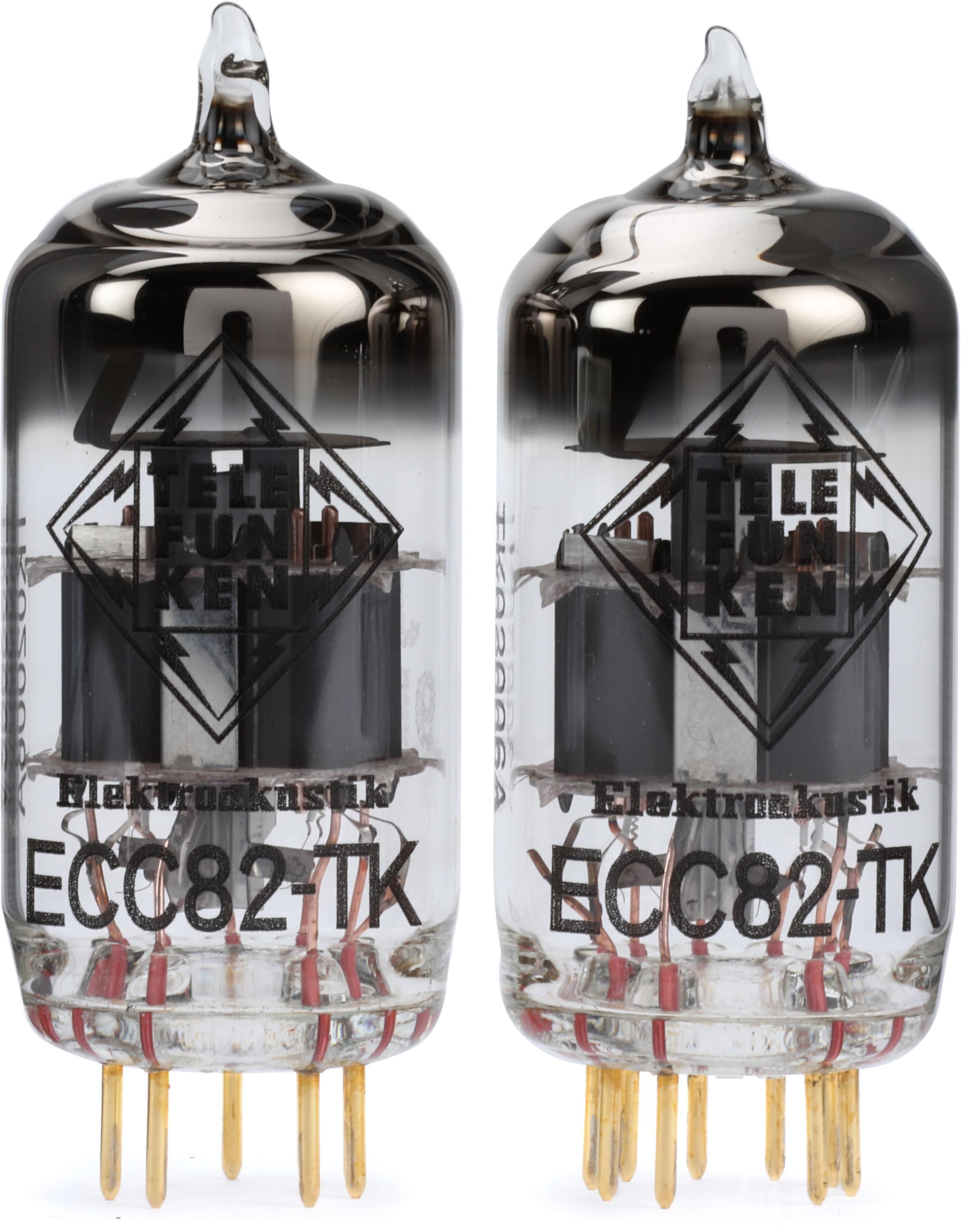 TELEFUNKEN 真空管 ECC82 ECC83 TELEFUNKEN ECC83-TK (12AX7) Preamp Tubes Single | Guitar Center