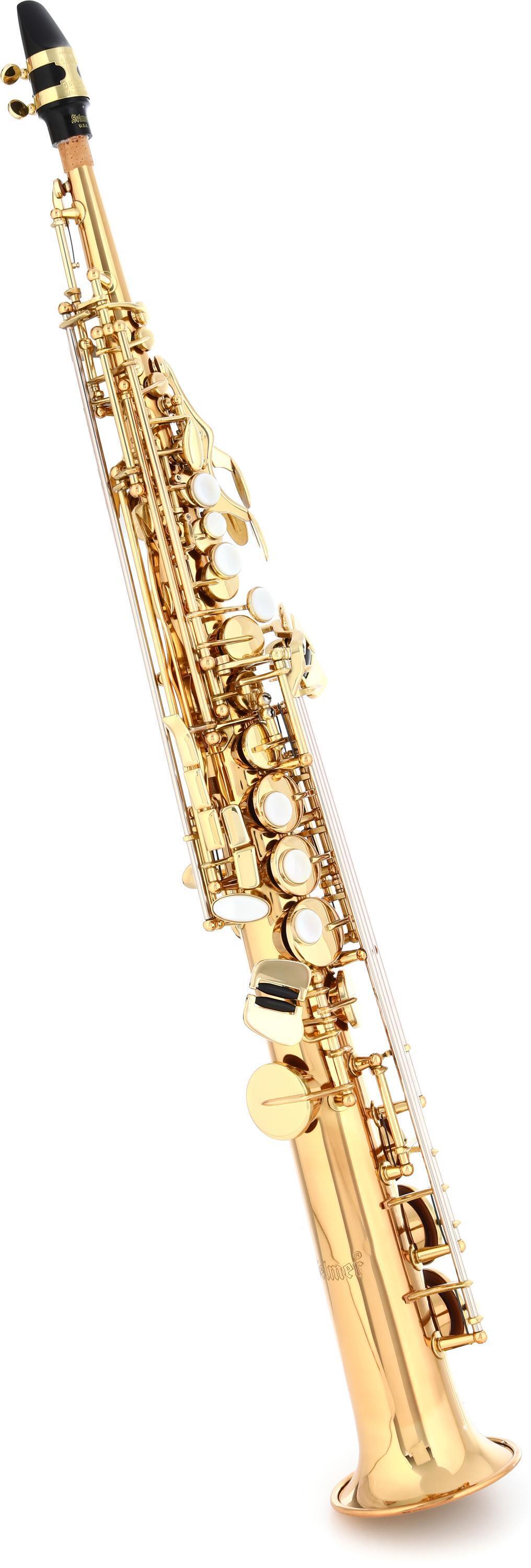 Selmer SSS511 Intermediate Soprano Saxophone - Clear Lacquer