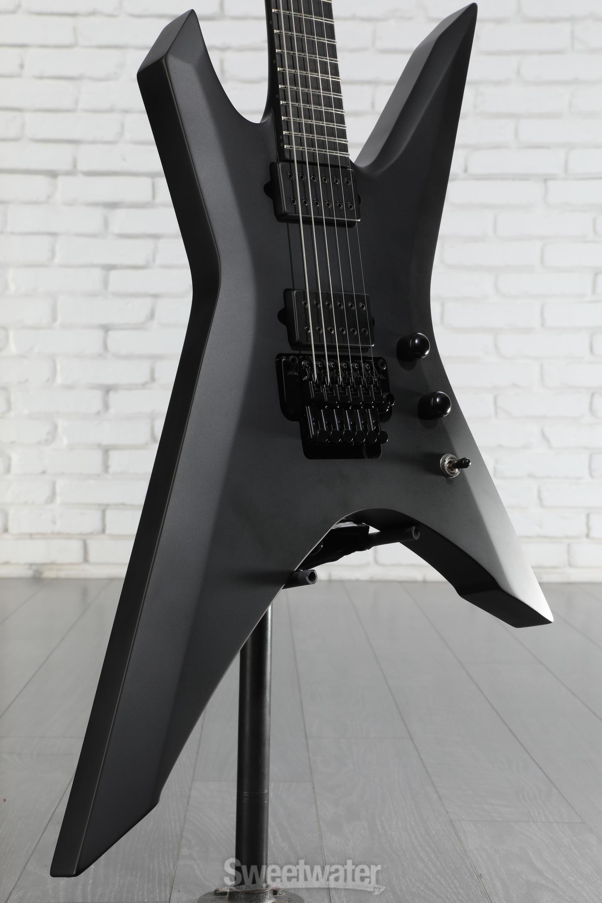 Ibanez Iron Label Xiphos - Black Flat | Sweetwater