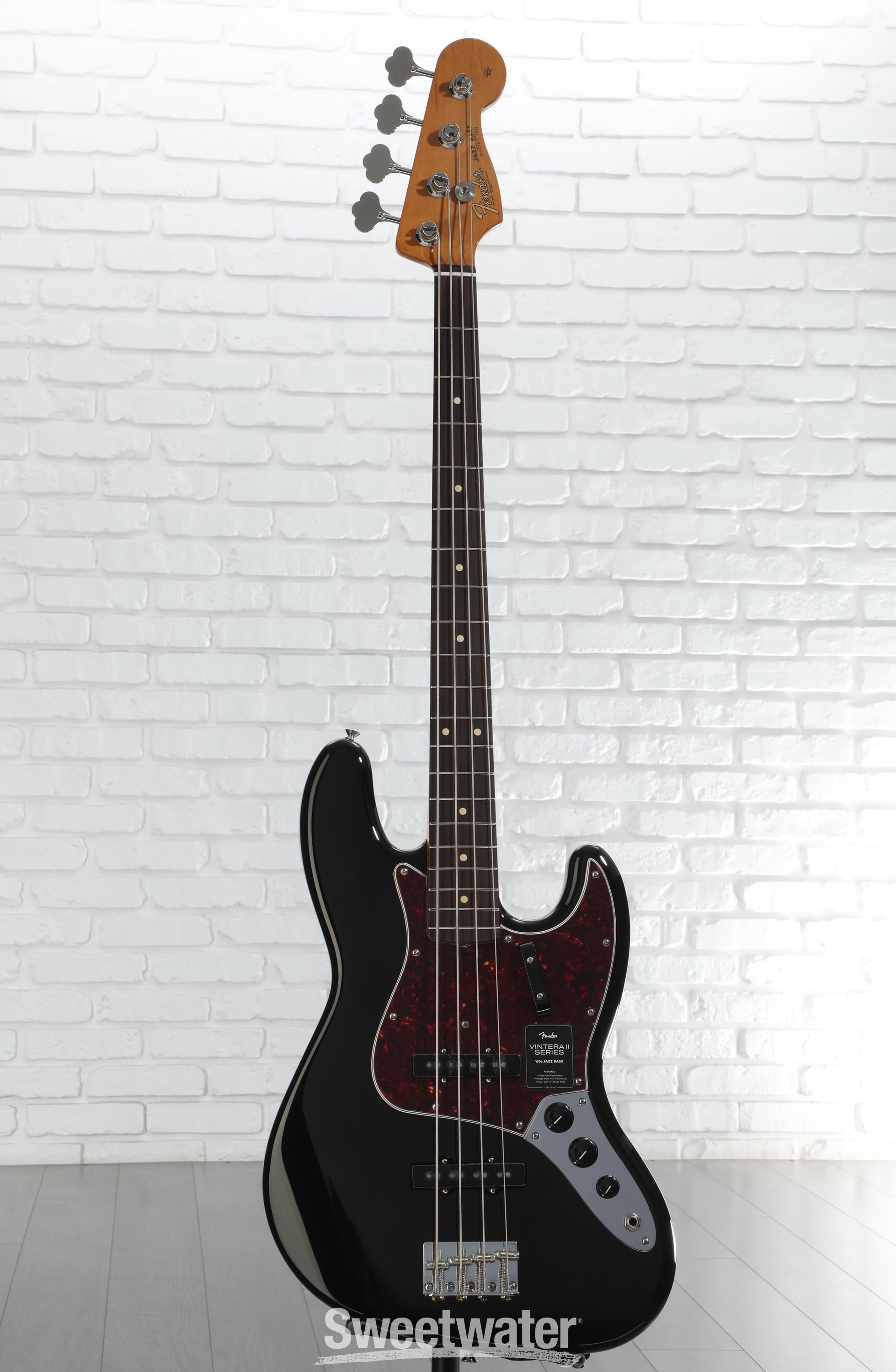 Fender Vintera® II 60s Jazz Bass® Fender Vintera II 60s J-Bass BK – United States