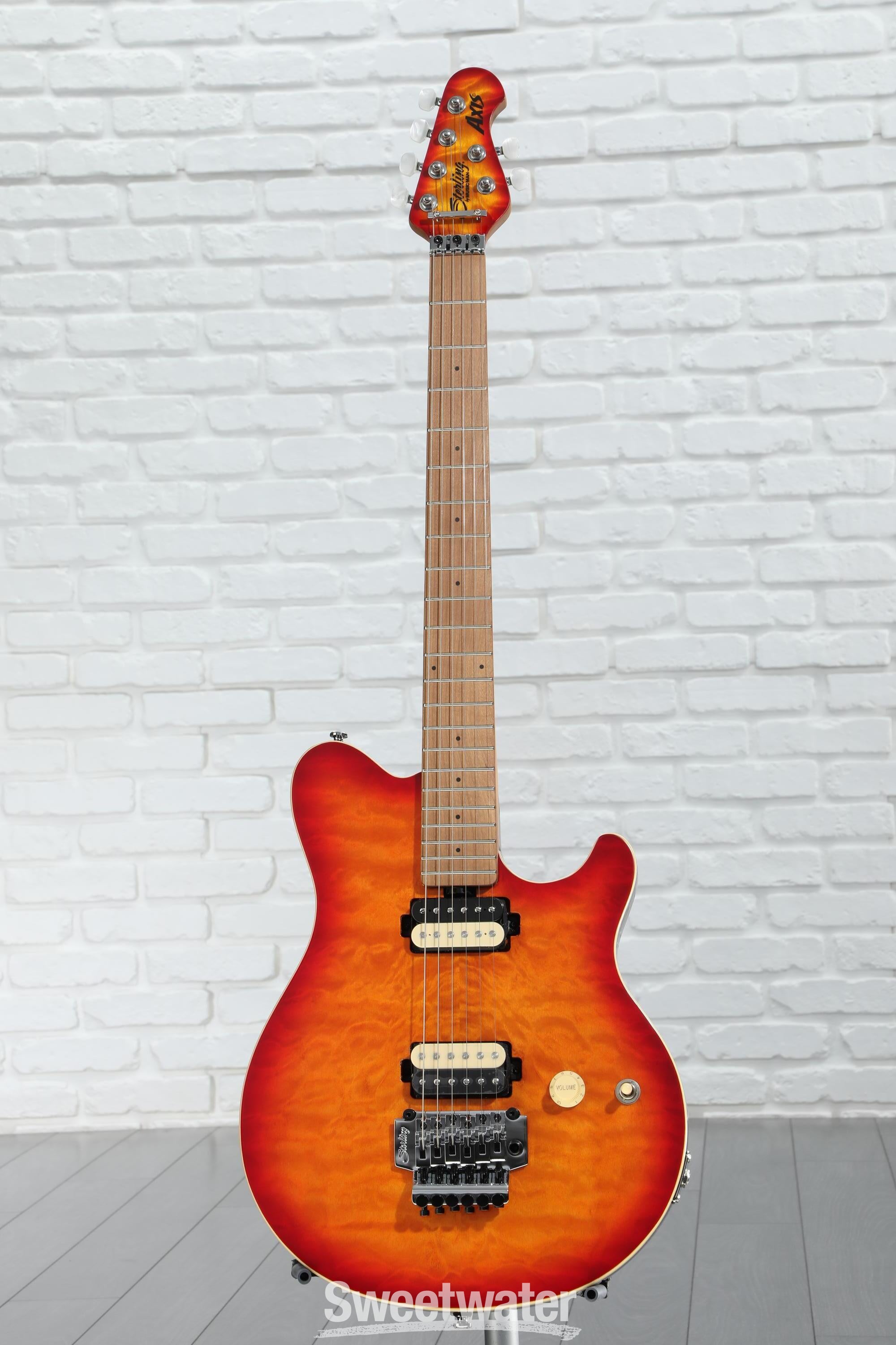 Sterling By Music Man Axis Quilted Maple Electric Guitar
