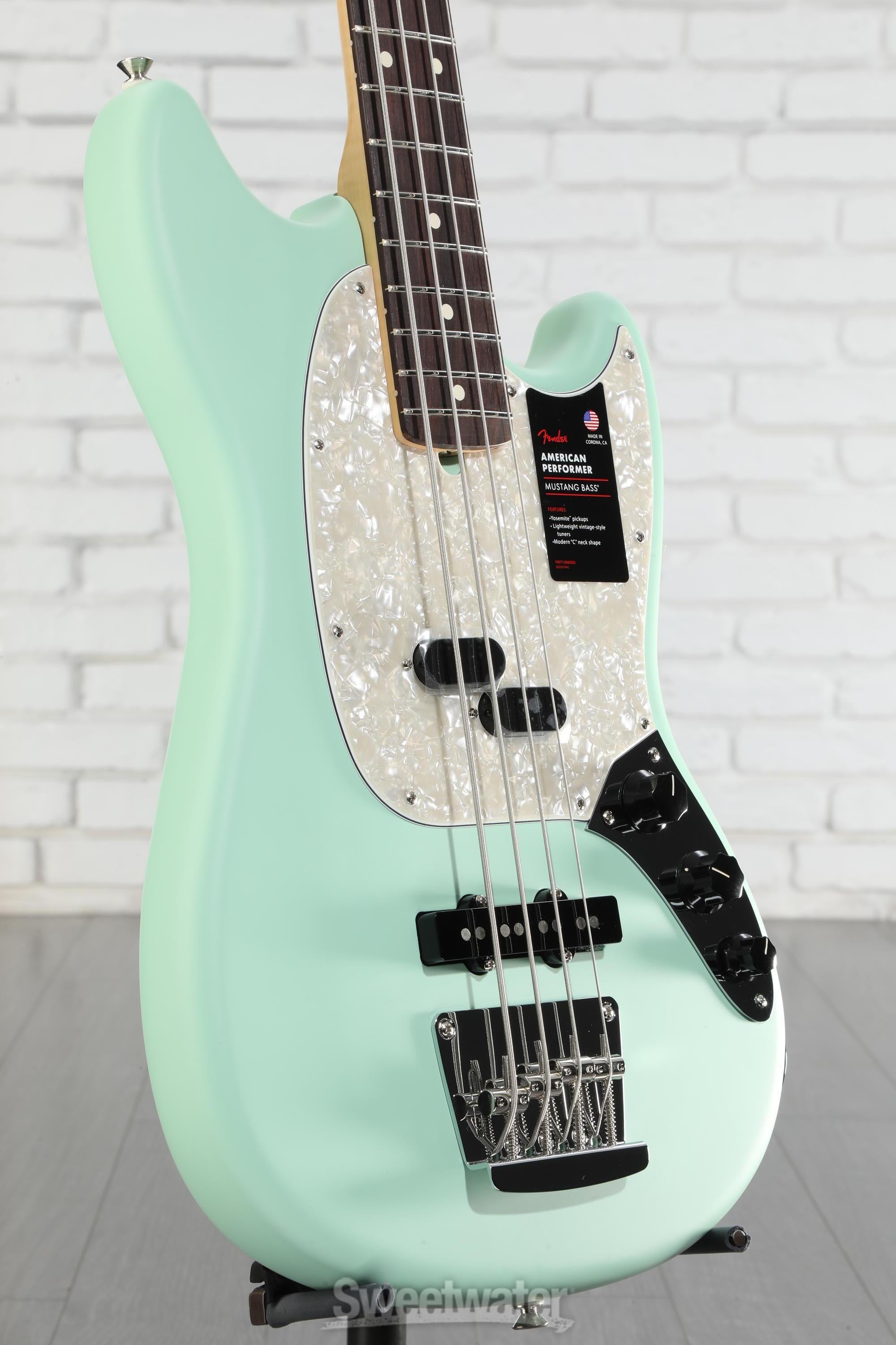 ベース Fender American Performer Mustang Bass Fender American Performer Mustang Bass – Music Villa MT