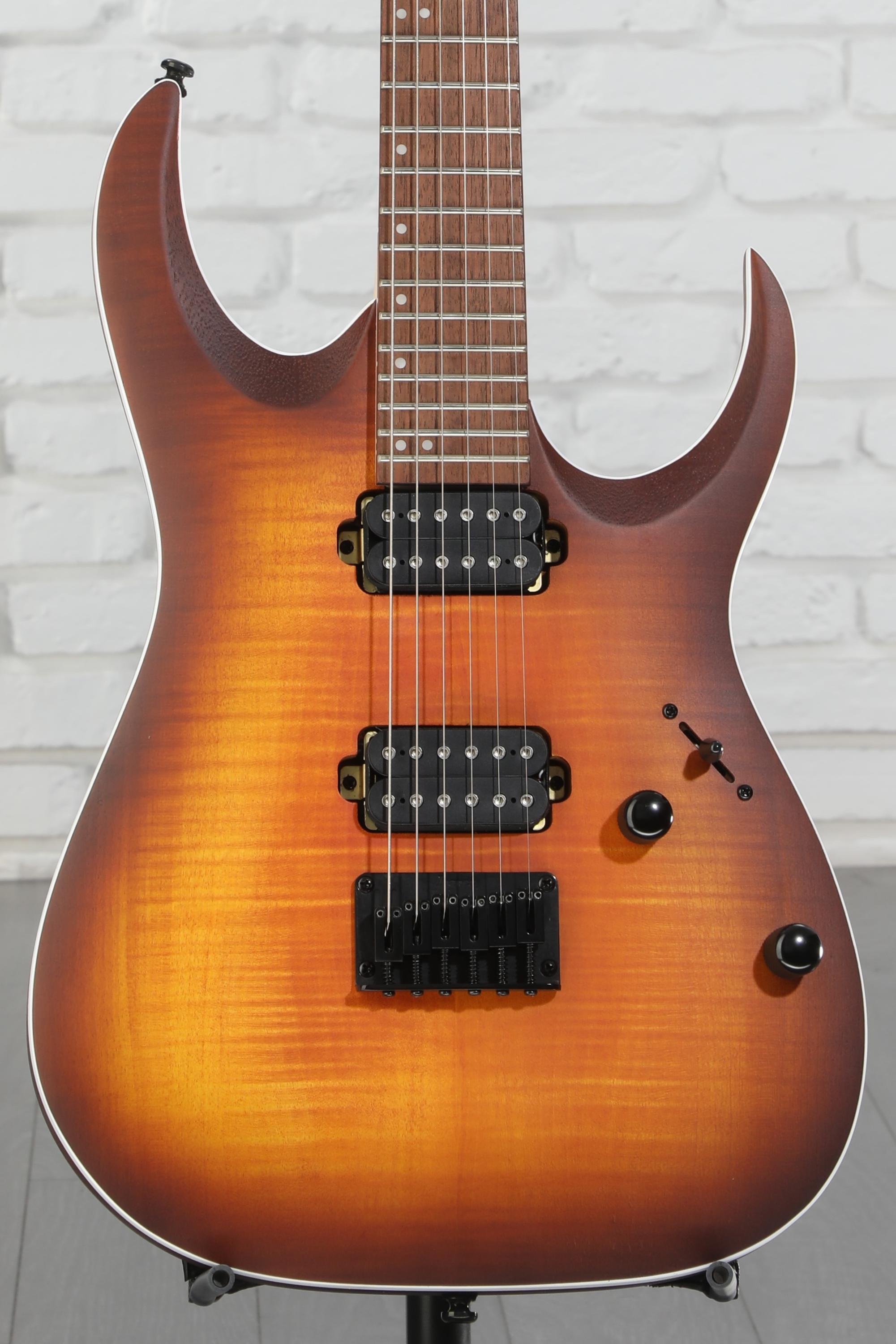 Ibanez RGA42FM - Dragon Eye Burst Flat | Sweetwater