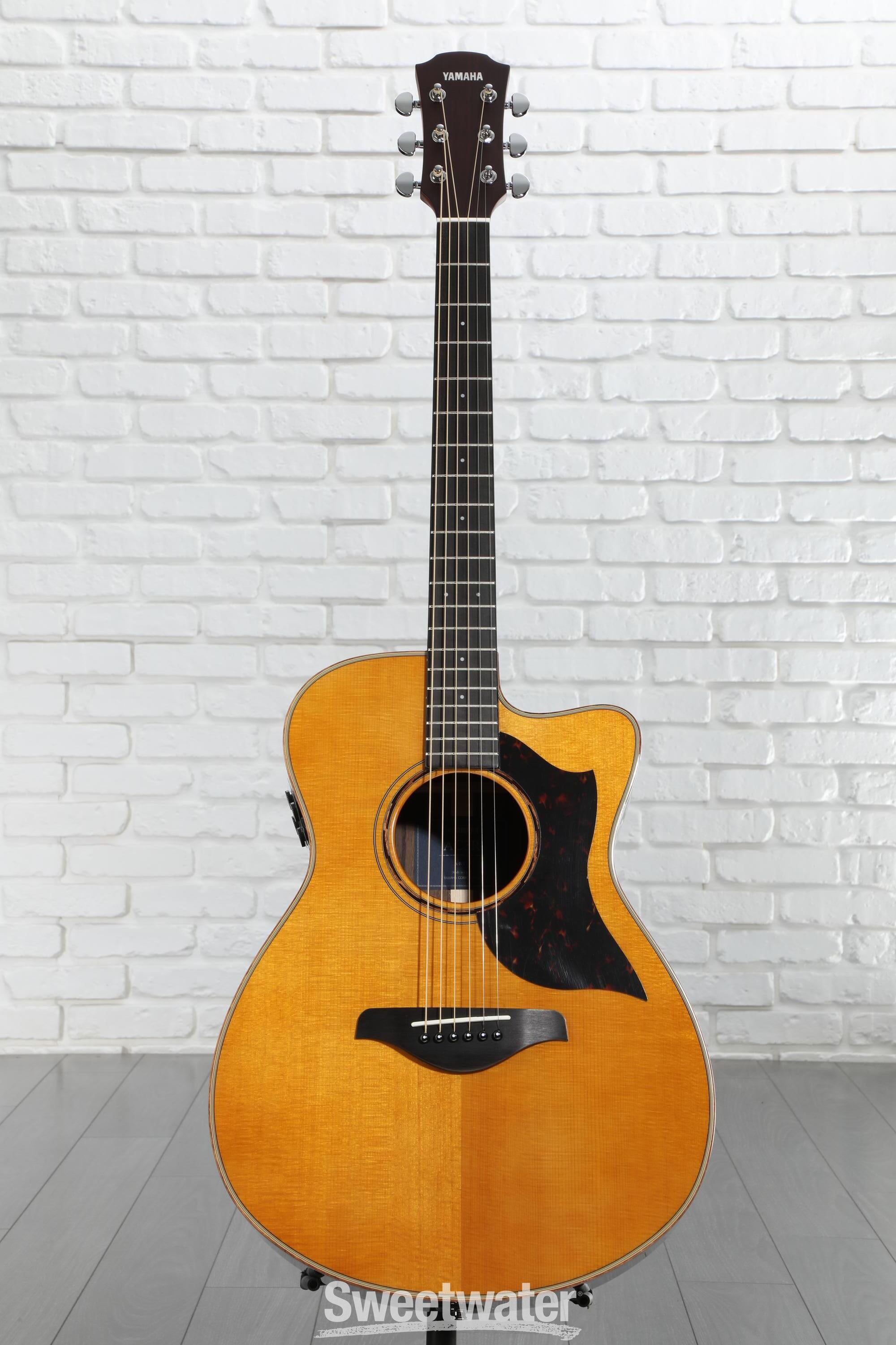 Yamaha AC3R ARE Concert Cutaway Acoustic-electric Guitar - Vintage