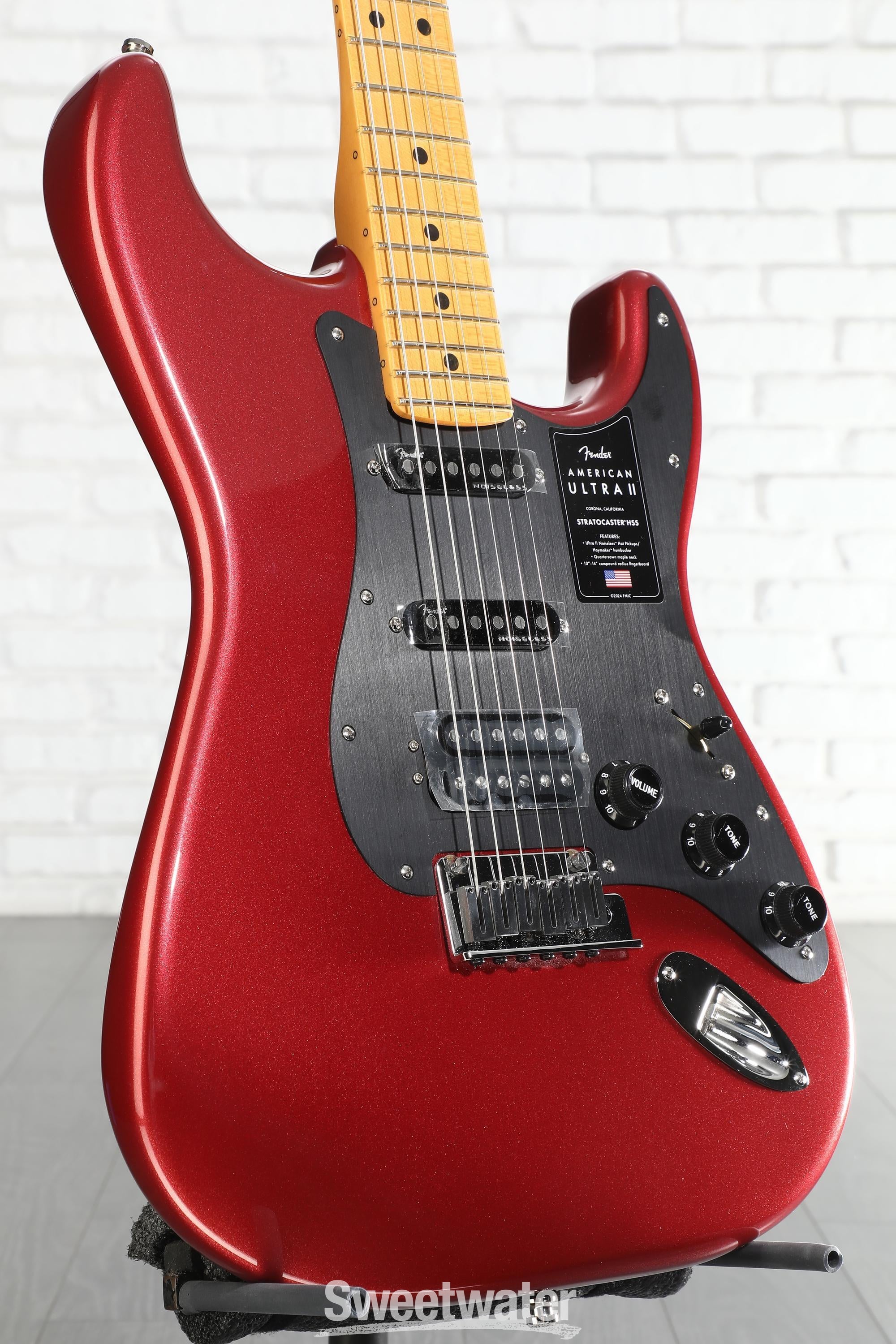 Fender American Ultra II Stratocaster HSS Electric Guitar