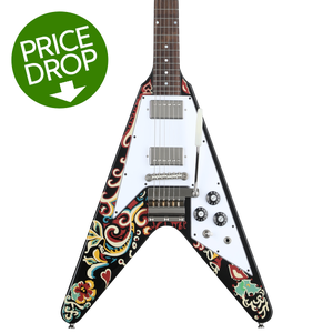 Epiphone 1958 Korina Flying V Electric Guitar - Natural Epiphone 1958 Korina Flying V Electric Guitar - Natural