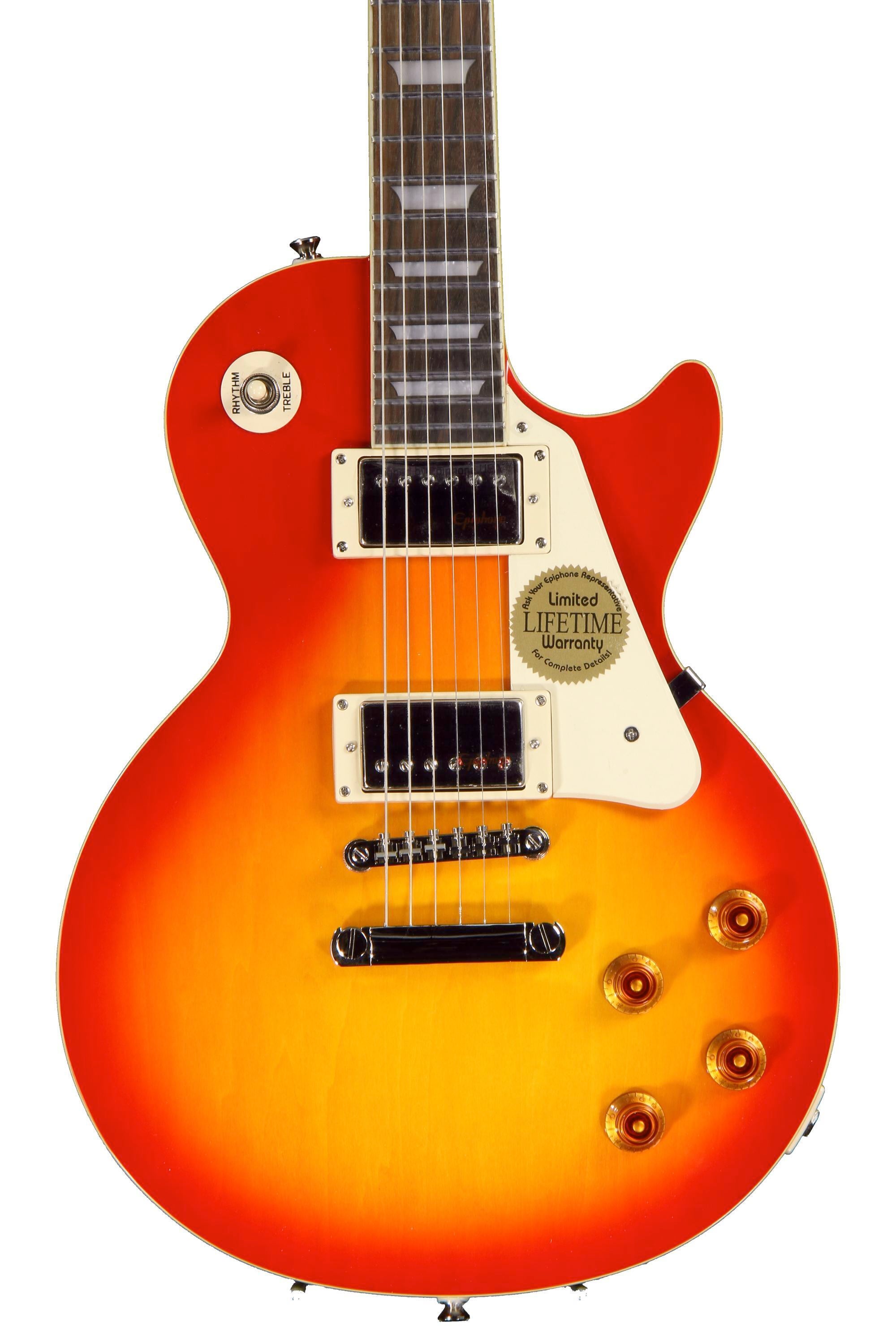 Epiphone Les Paul Standard Plain Top - Heritage Cherry Burst