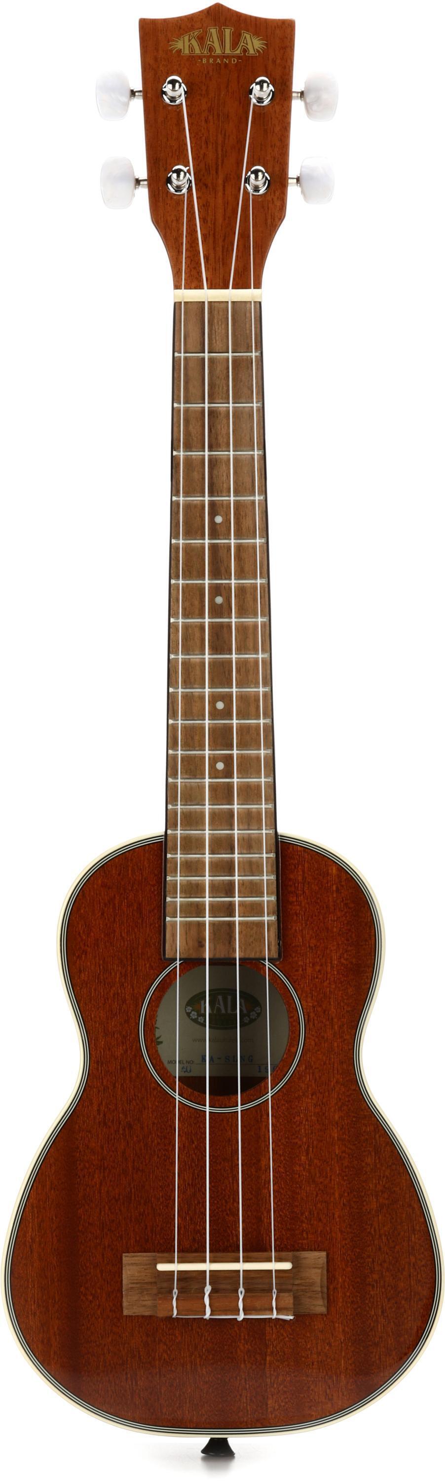 Kala KA-SLNG Gloss Mahogany, Long-Neck Soprano Ukulele