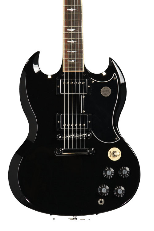 Gibson Angus Young SG - High-Gloss Ebony Black | Sweetwater