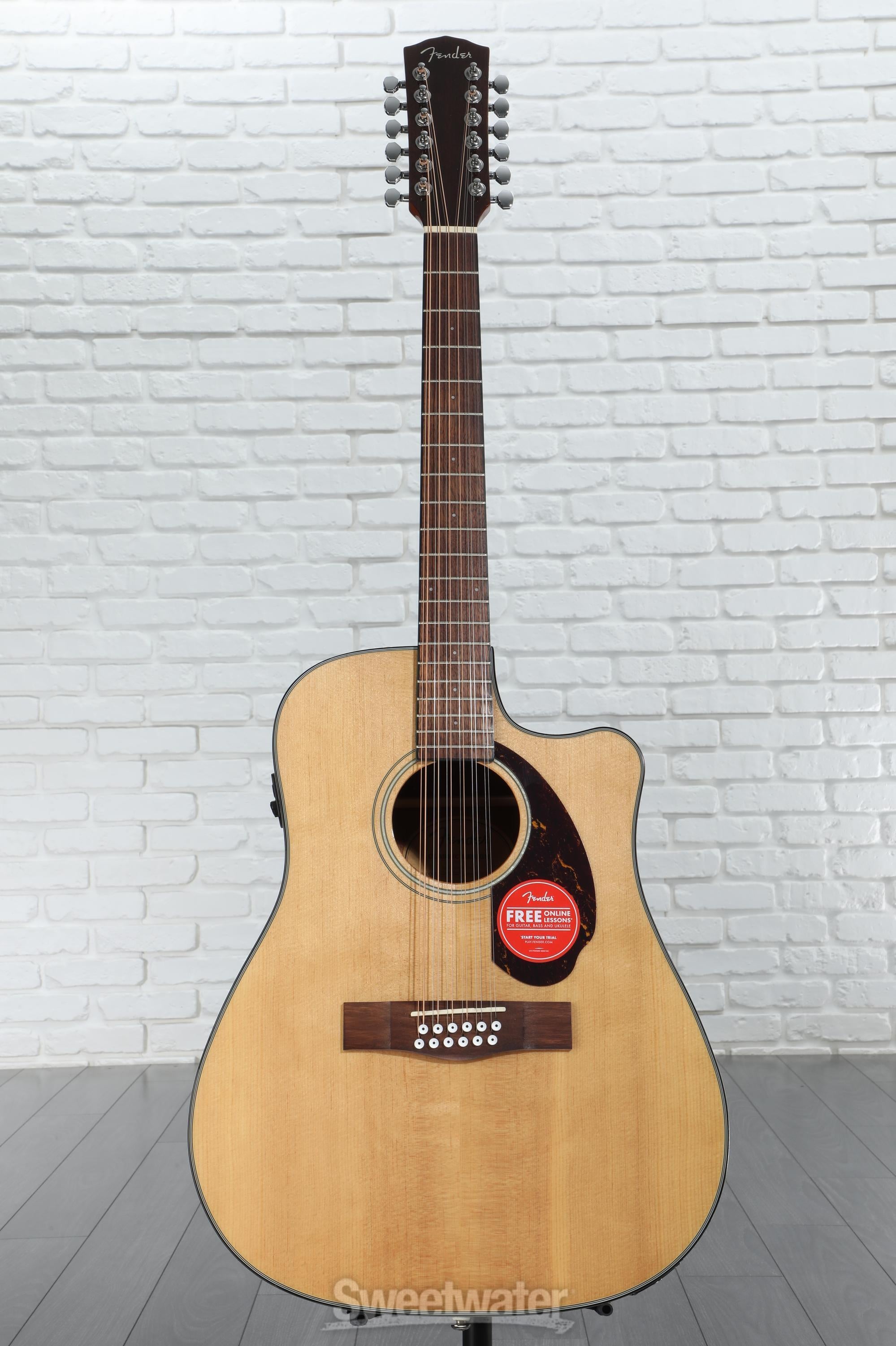 Fender CD-140SCE 12-string Acoustic-electric Guitar - Natural