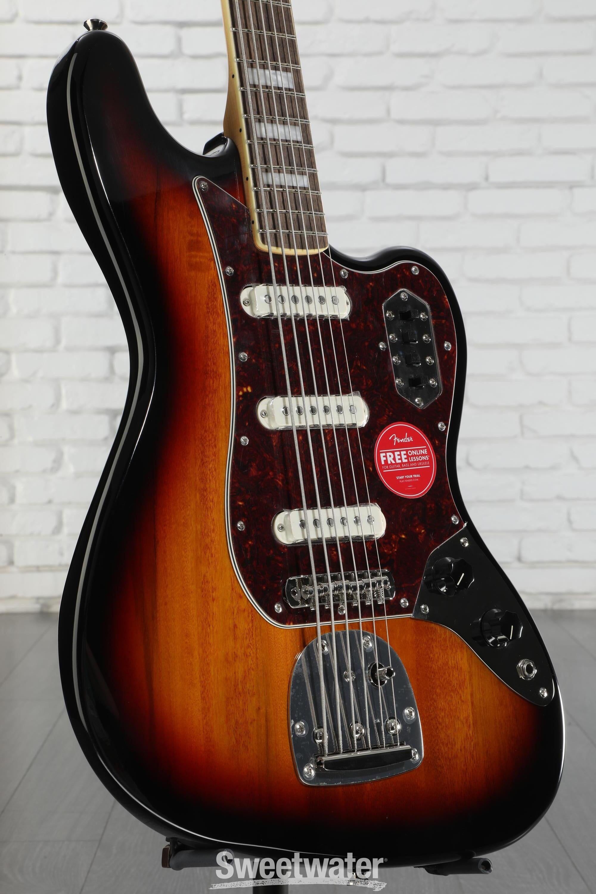 ギター Squier by Fender Classic Vibe Bass Vi Squier Classic Vibe Bass VI Purple Metallic w/Matching