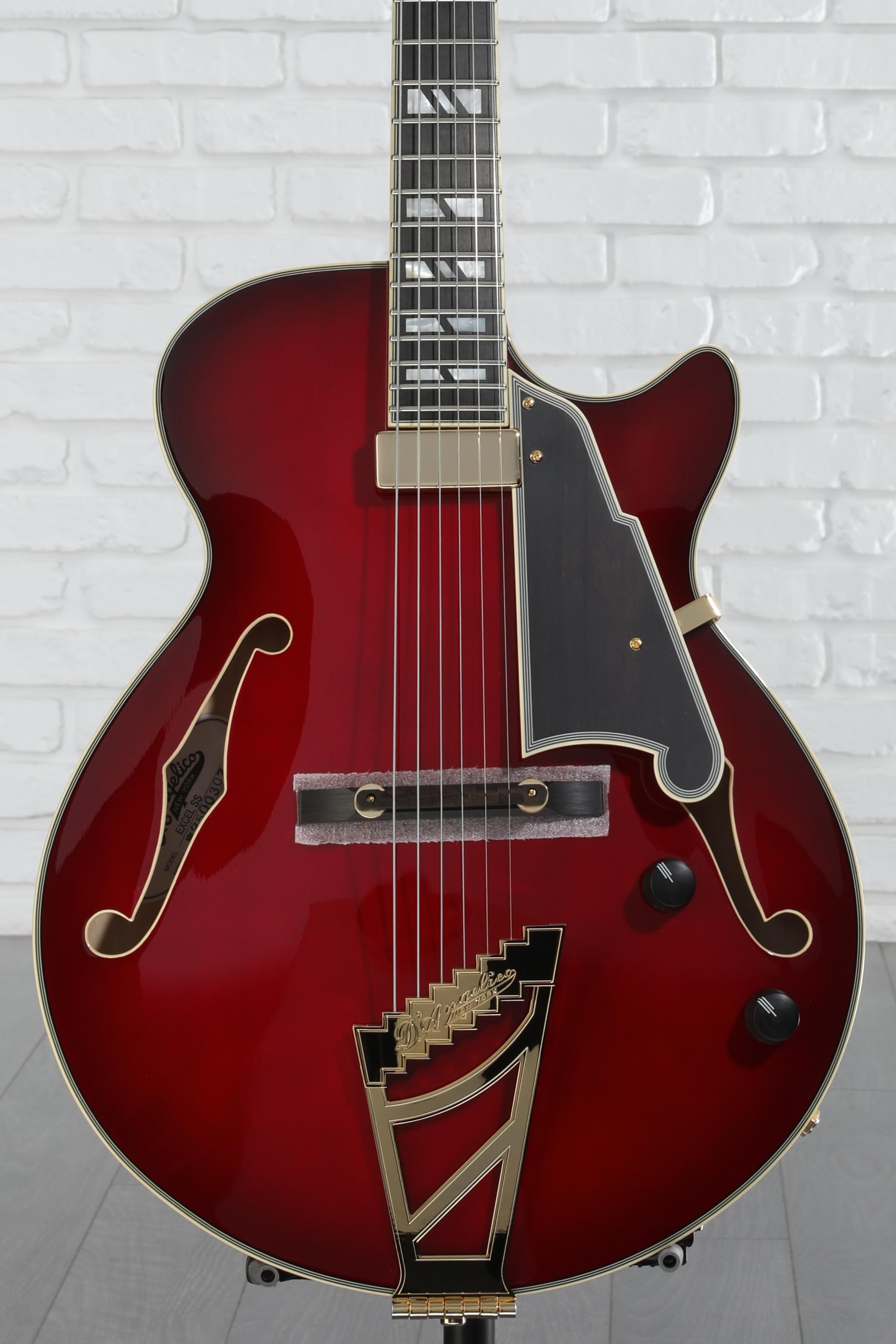 デアデビル D'Angelico Excel SS Soho Hollowbody Electric Guitar - Dark
