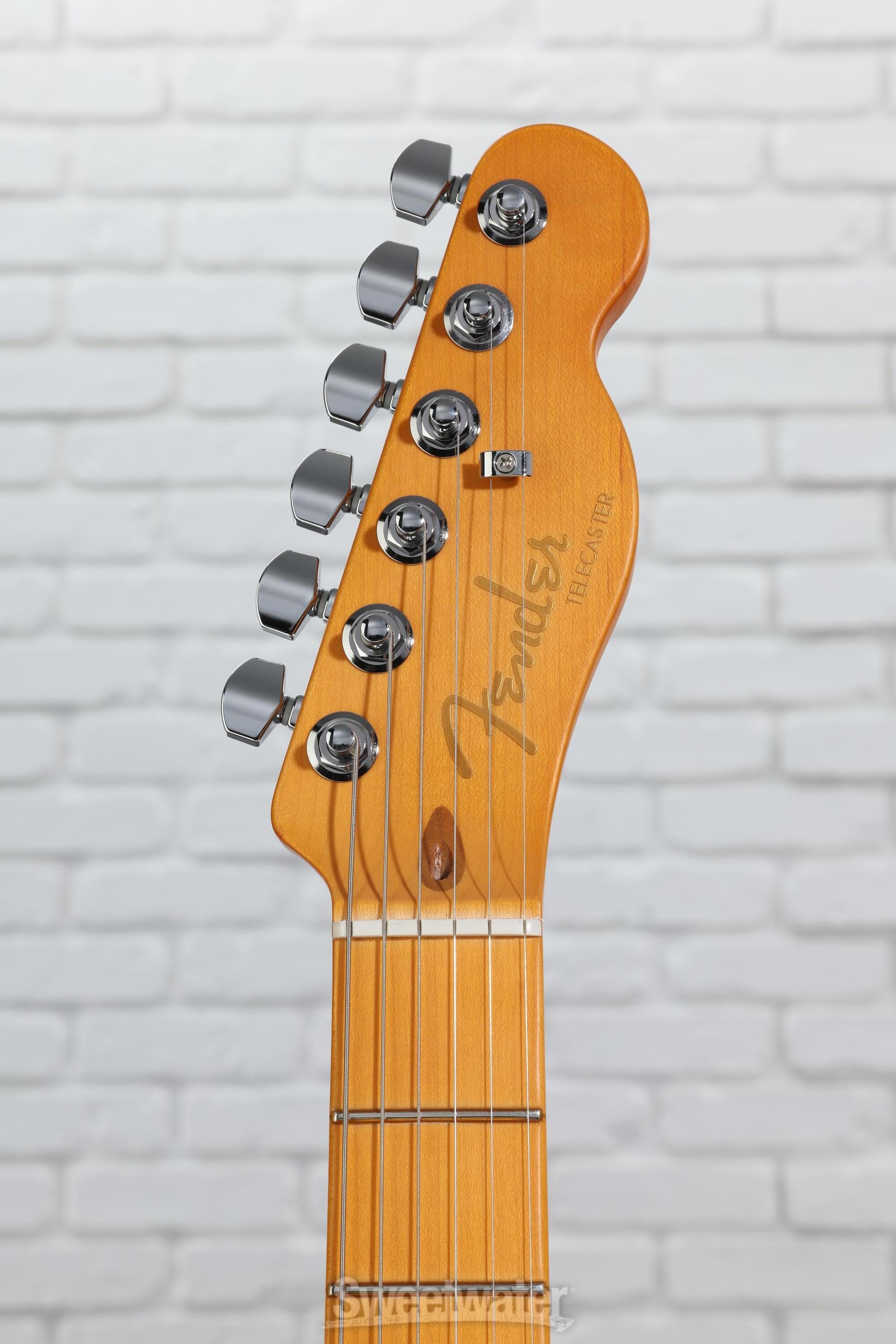 Fender American Ultra II Telecaster Electric Guitar - Sinister Red, Maple Fingerboard