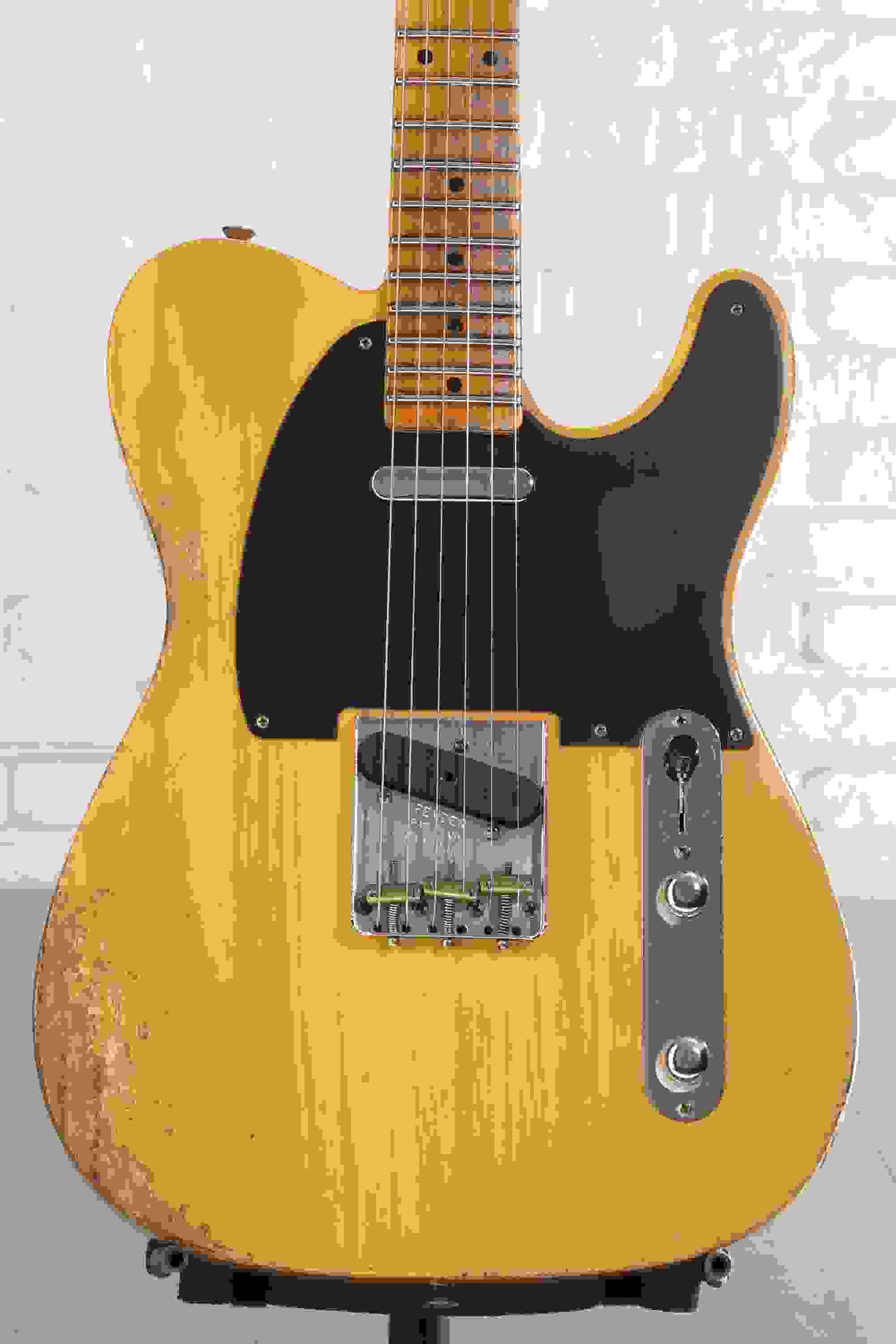 Fender Custom Shop 1953 Telecaster Heavy Relic Electric Guitar - Butterscotch Blonde