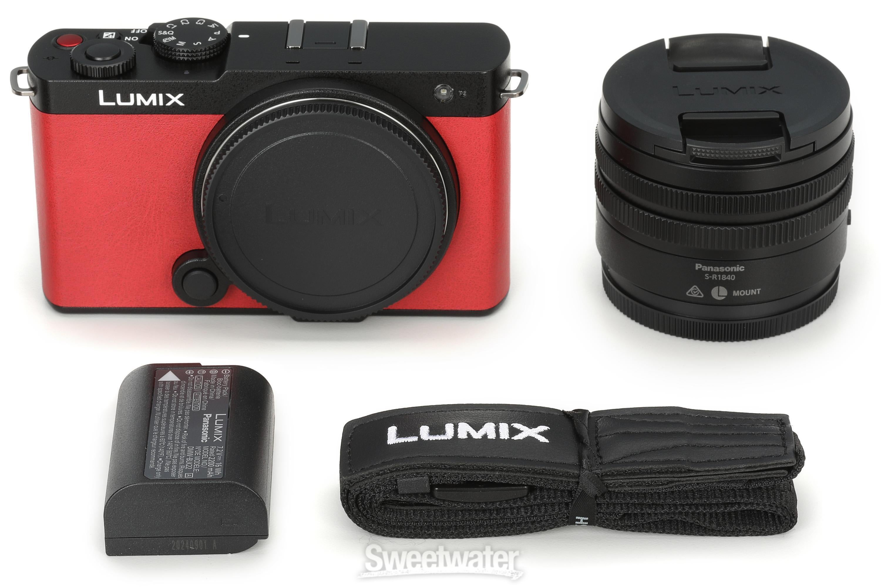 Panasonic Lumix S9 Camera Kit with 18-40mm F4.5-6.3 Lens - Crimson