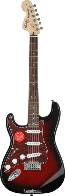 Squier Standard Stratocaster, Left-Handed - Antique Burst w