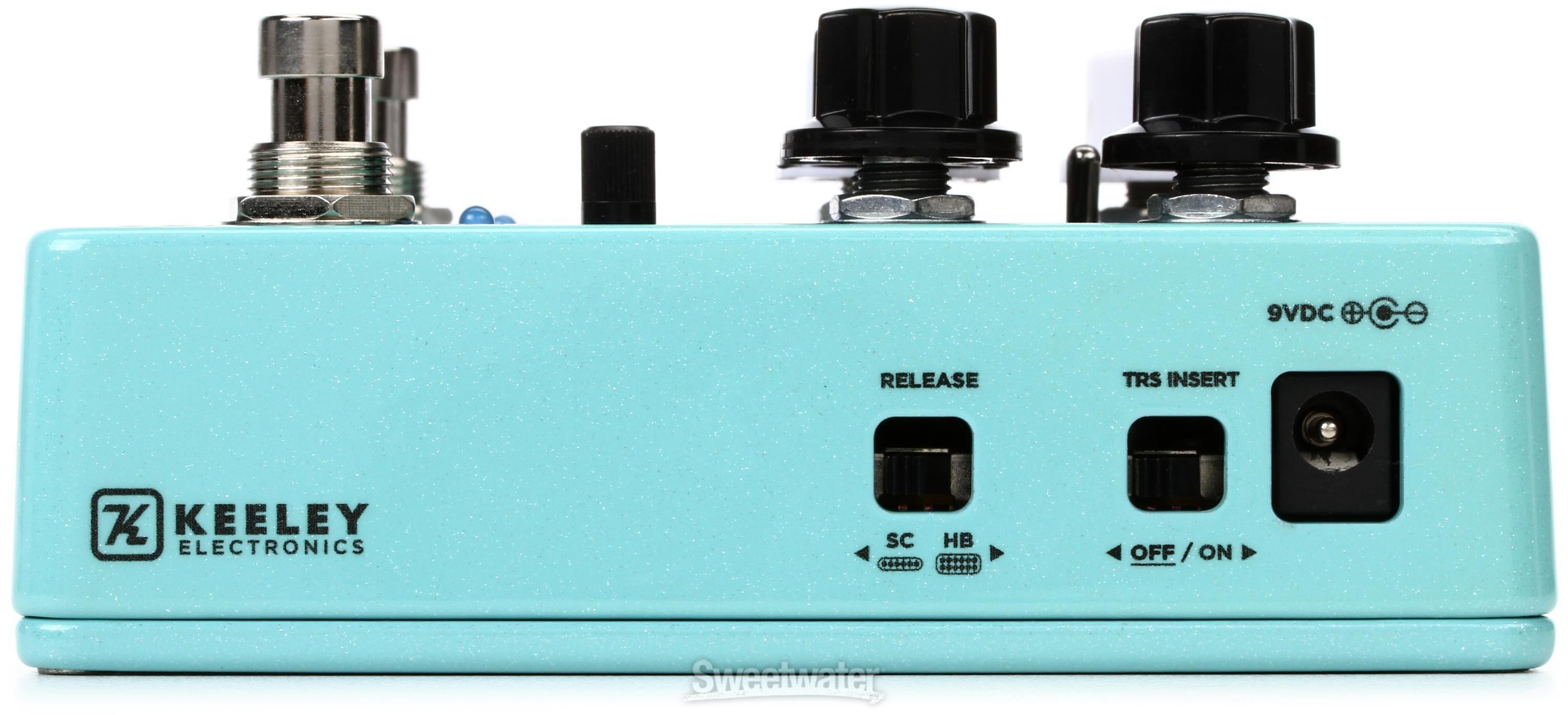 Keeley Aria Compressor and Overdrive Pedal | Sweetwater