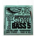 Photo of Ernie Ball 2850 Super Long Scale Slinky Nickel Wound Electric Bass Guitar Strings - .045-.130 5-string