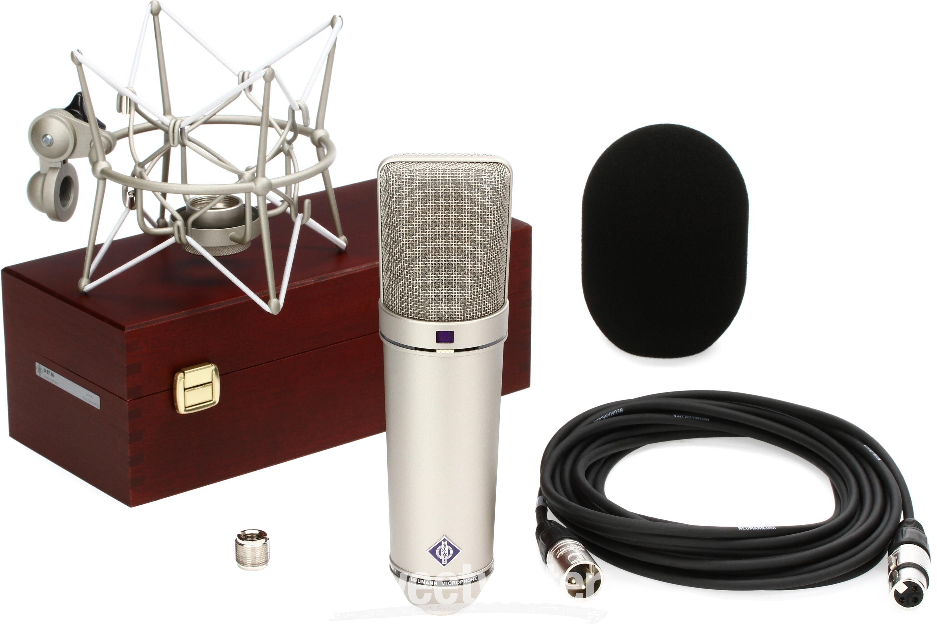 Neumann U 87 Ai Set Large-diaphragm Condenser Microphone - Nickel 
