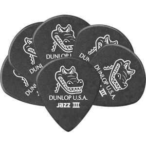 Plettro DUNLOP Jazz III NYLON 1.38mm - Rosso, Per Chitarra - Foto 9