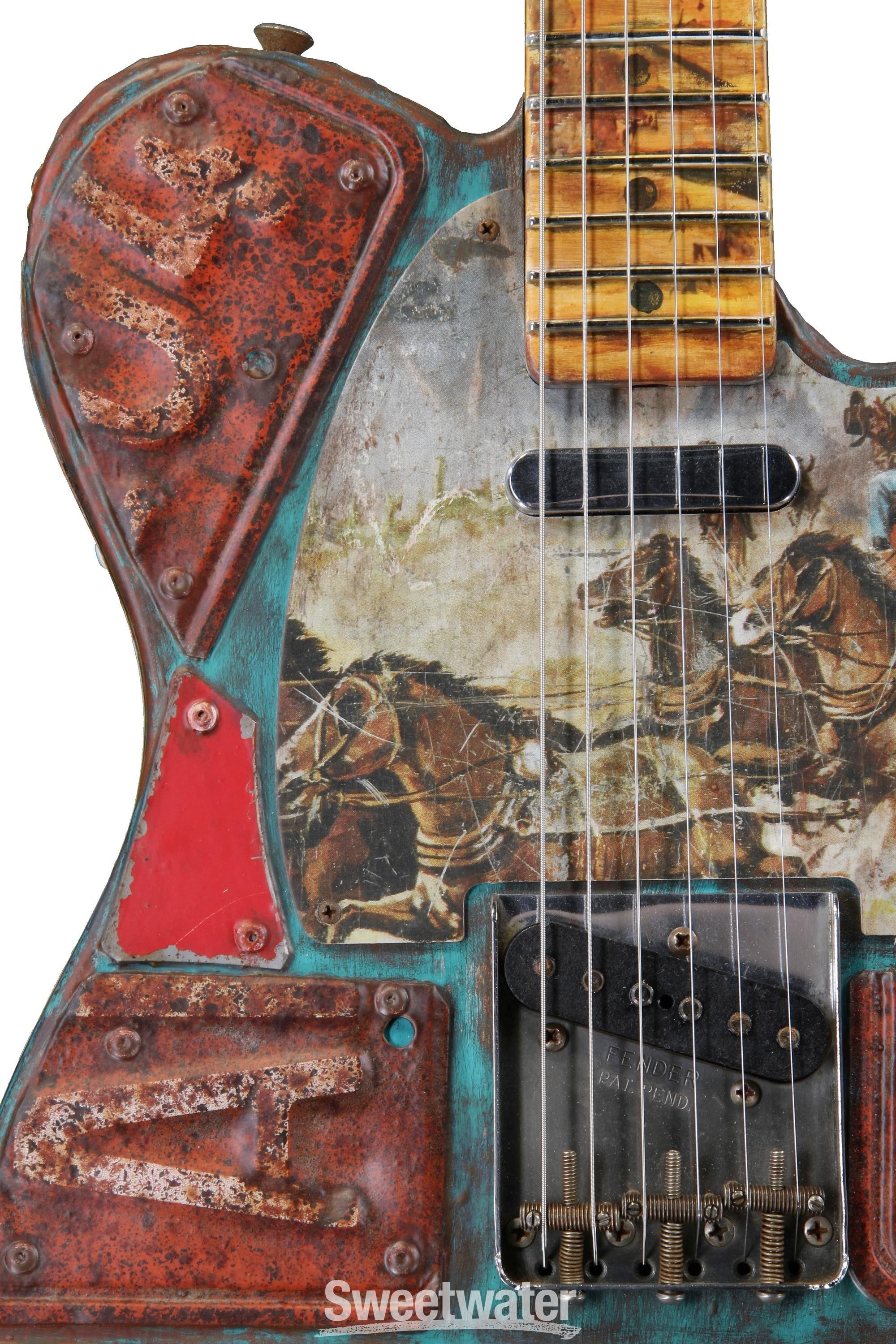 Fender Custom Shop Found Metal Texas Telecaster | Sweetwater