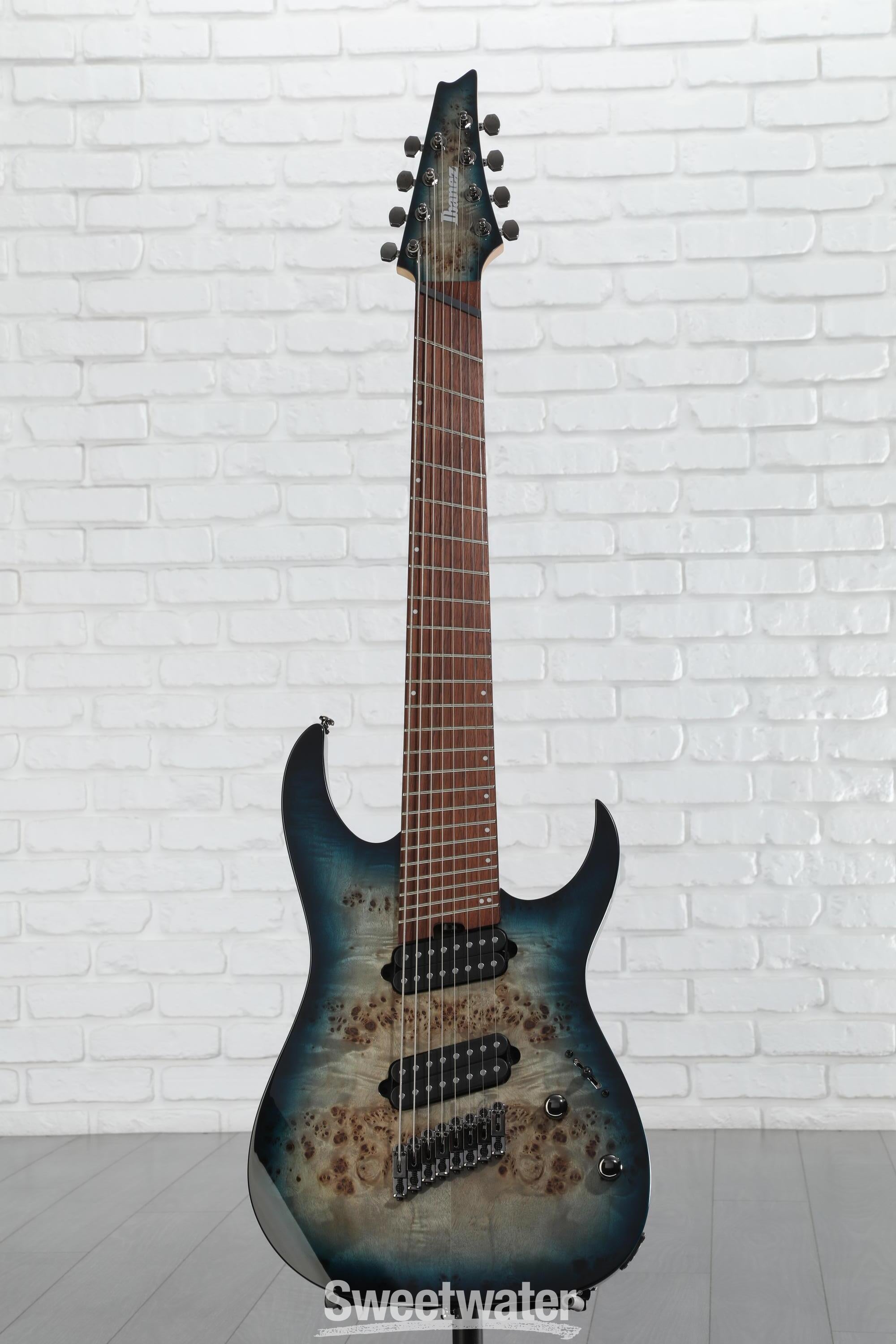 Ibanez RGMS8 8-string Electric Guitar - Cosmic Blue