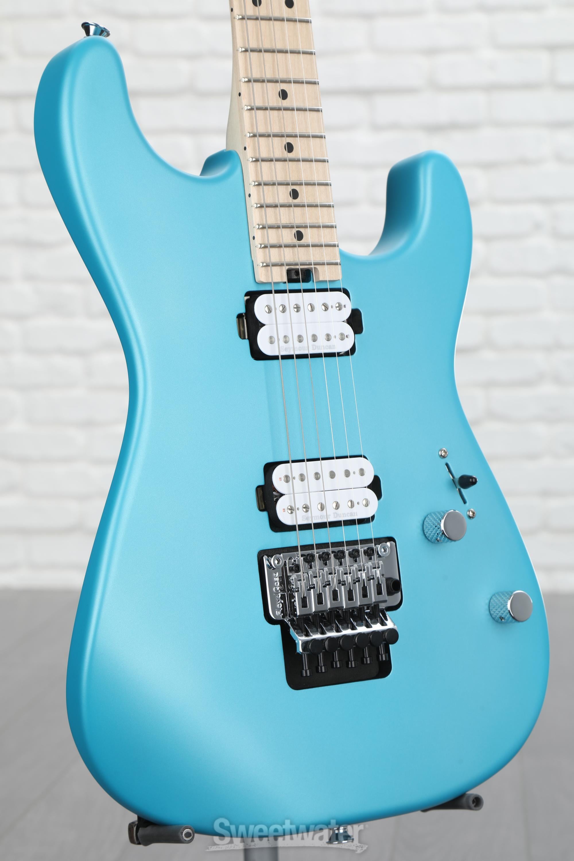 Charvel Pro-Mod San Dimas Style 1 HH FR - Matte Blue Frost