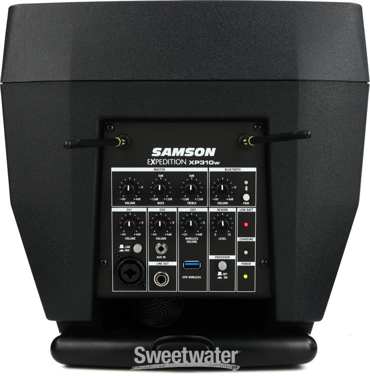 Samson Expedition XP310w Portable PA System, Band K