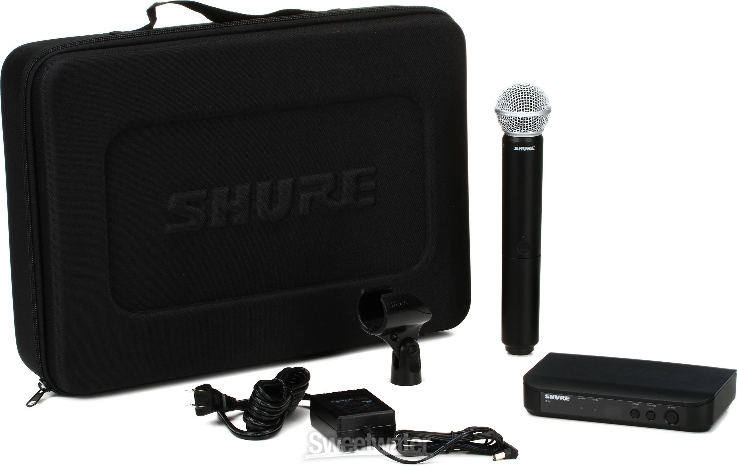 Shure BLX24/SM58 Wireless Handheld Microphone System - J11 Band