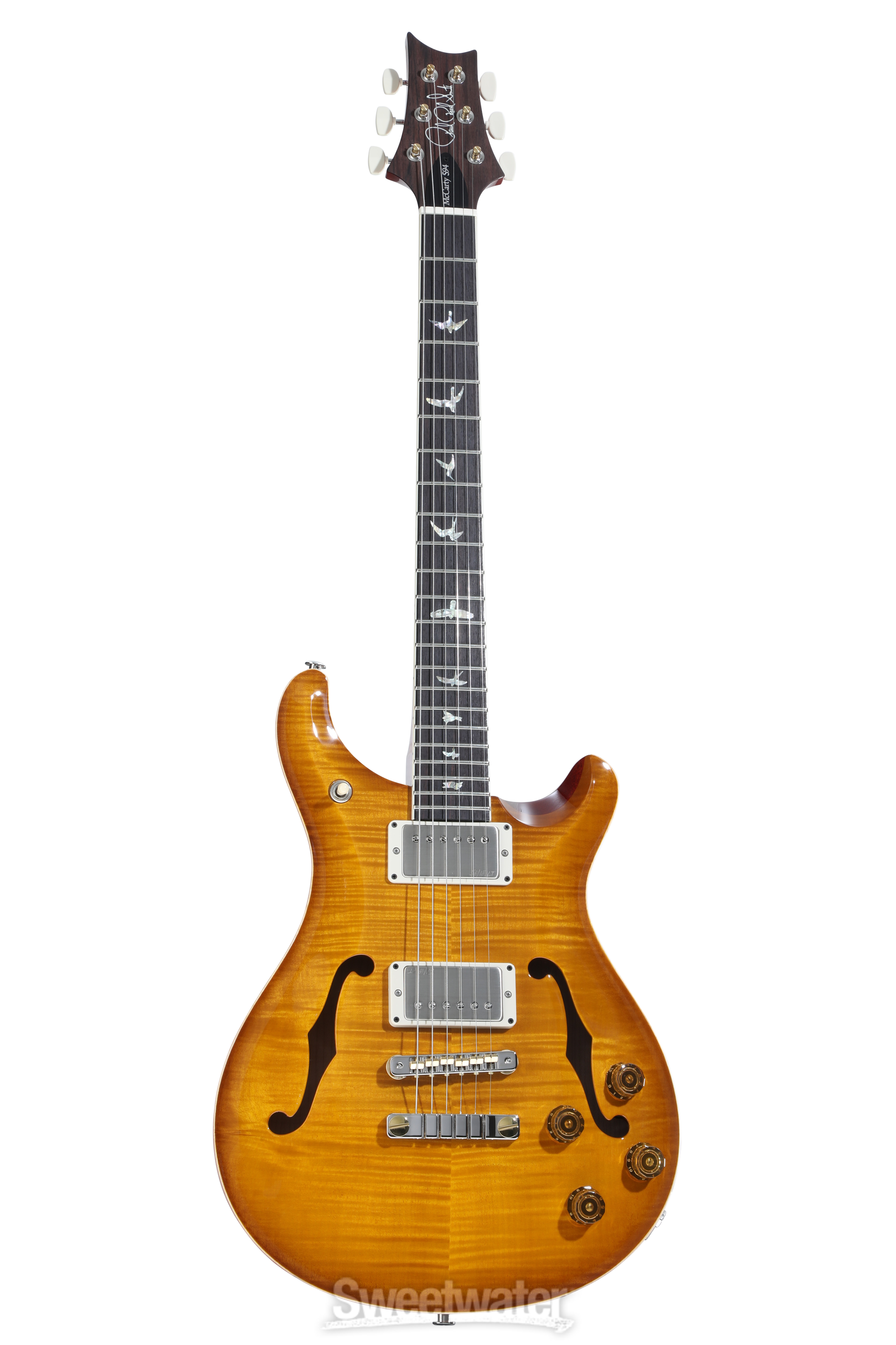 PRS McCarty 594 Hollowbody II Electric Guitar - McCarty Sunburst