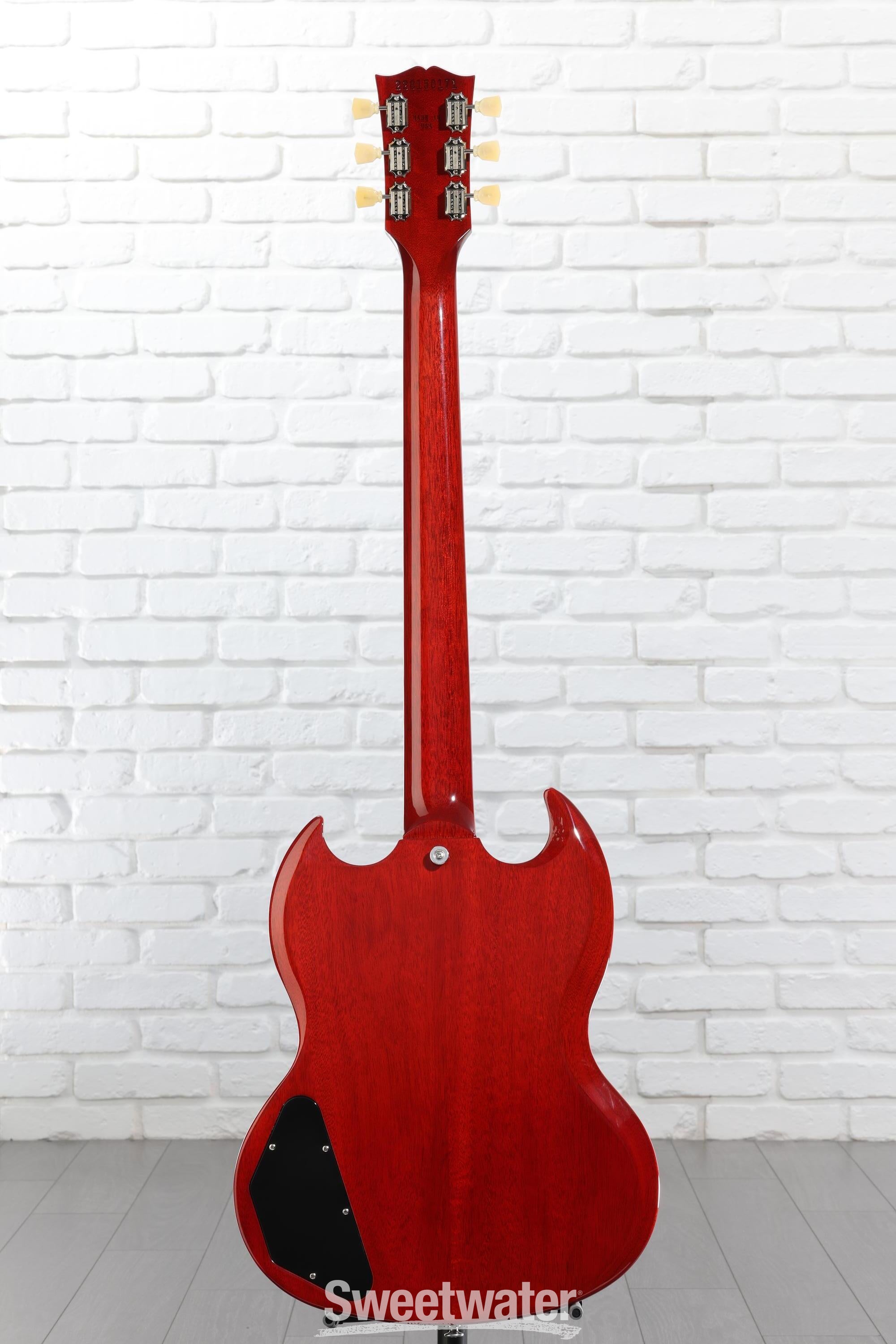 Gibson SG Standard '61 Electric Guitar - Vintage Cherry | Sweetwater