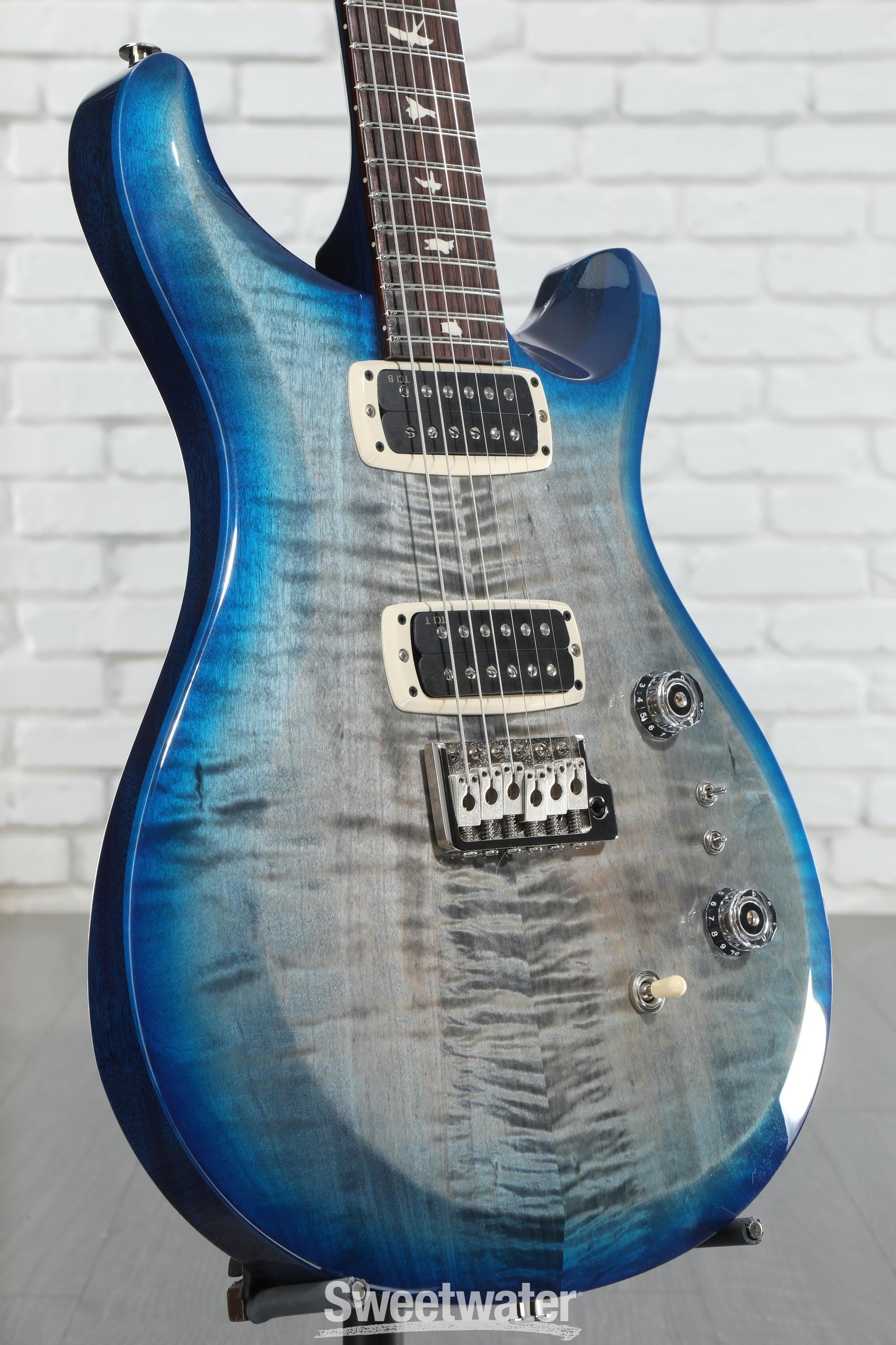 【正規取扱店】 PRS S2 Custom 24-08 Electric Guitar - Faded Gray Black Blue ギター