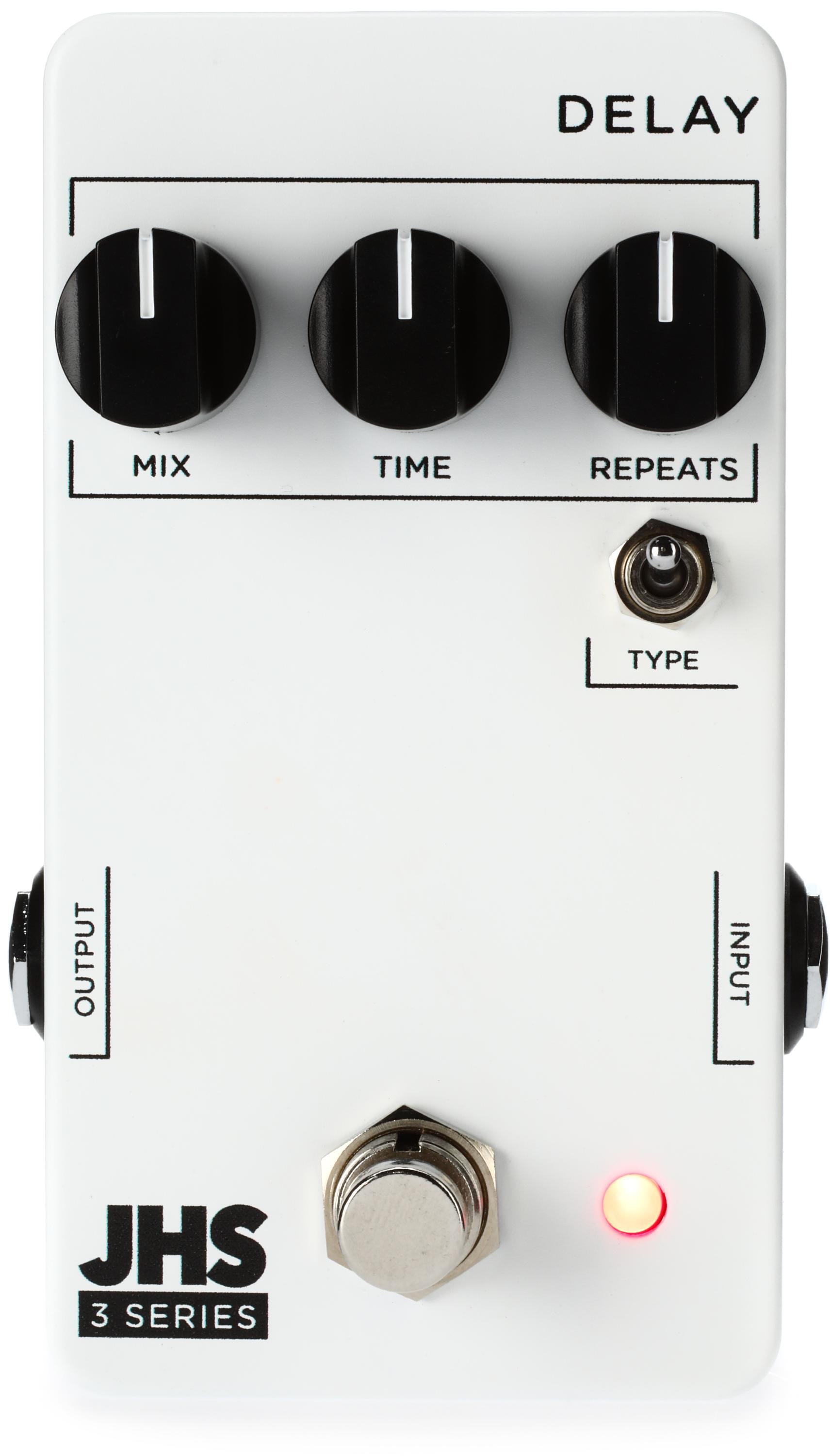 JHS Lucky Cat Black Tape/Digital Delay Pedal | Sweetwater