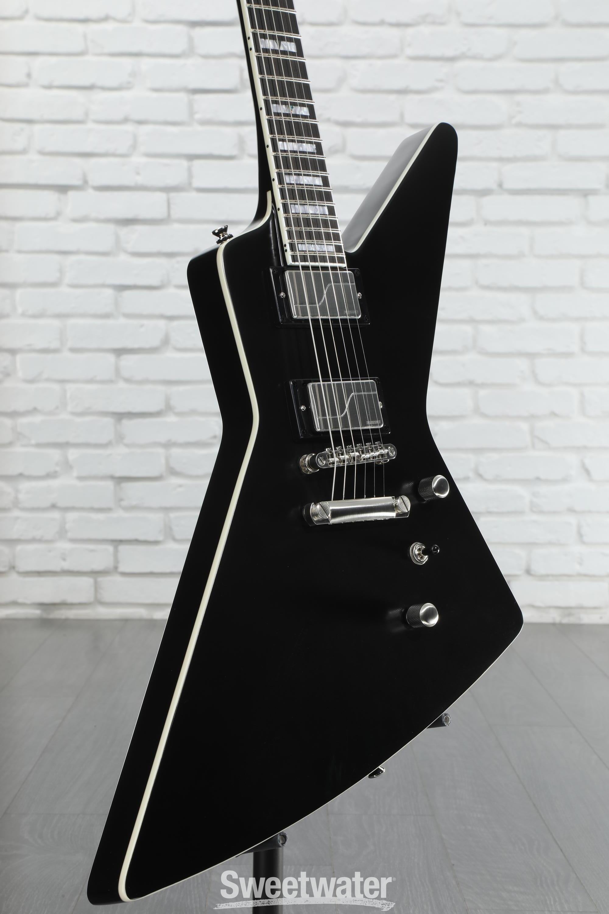 【最安値に挑戦】 Epiphone Extura Gloss Aged Black - Guitar Electric Prophecy ギター
