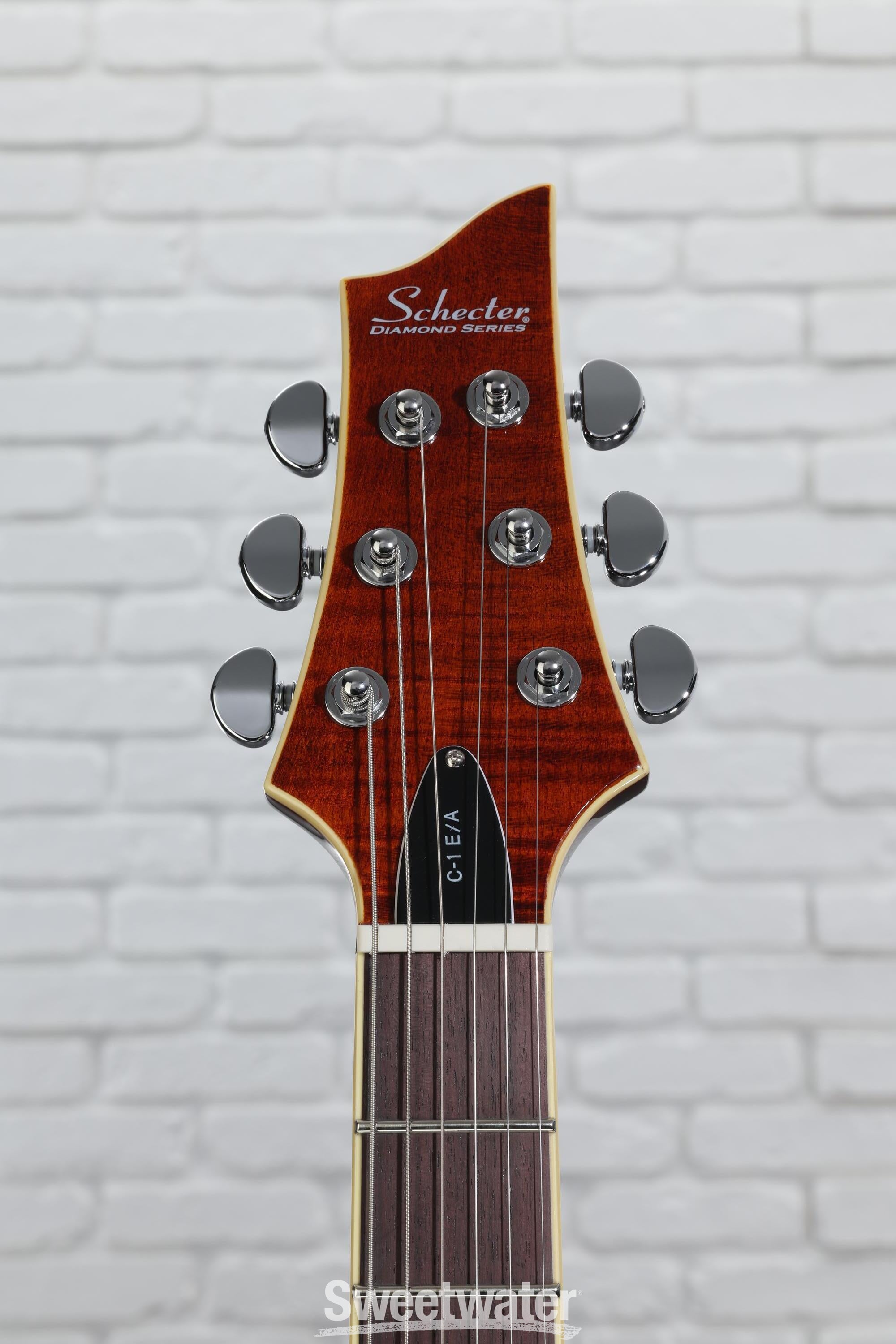 Schecter C-1 E/A Classic Semi-hollowbody Electric Guitar