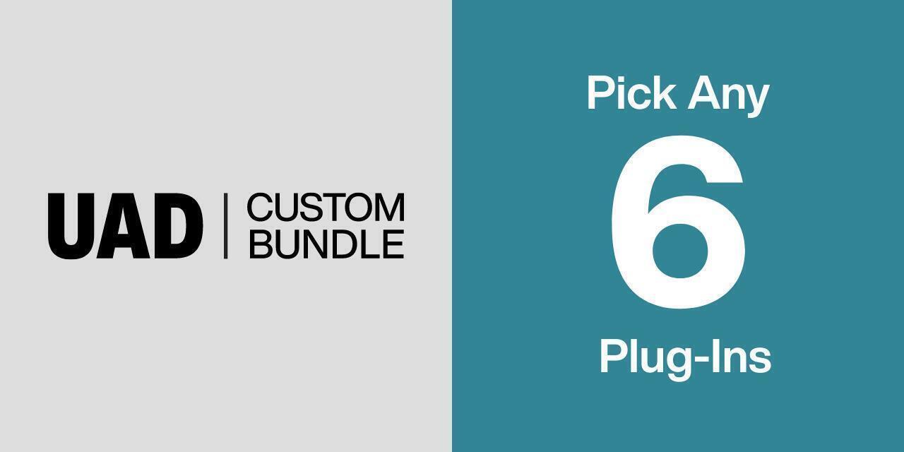 Photo of Universal Audio UAD Custom 6 Plug-in Bundle