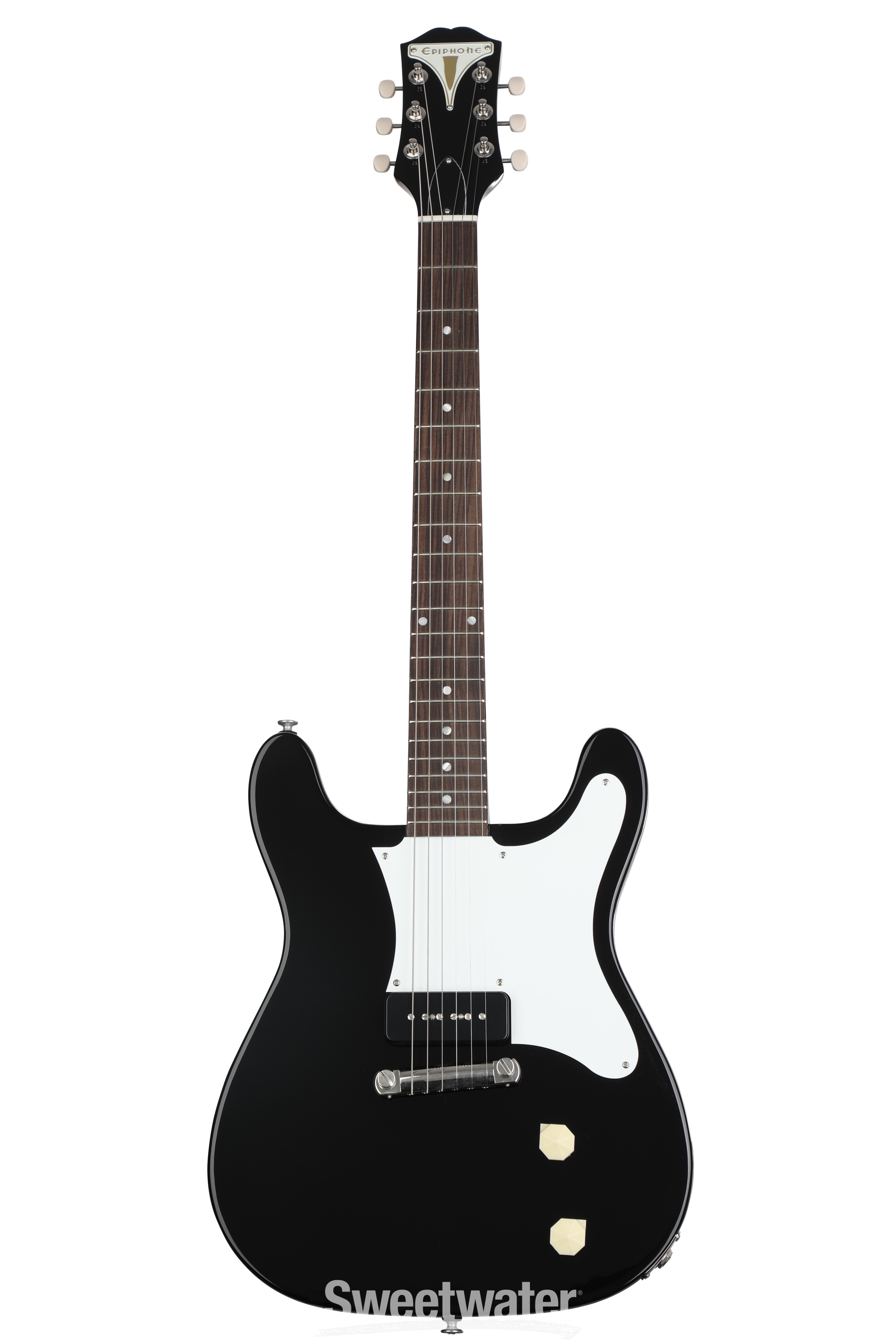 Epiphone Coronet Electric Guitar - Ebony | Sweetwater