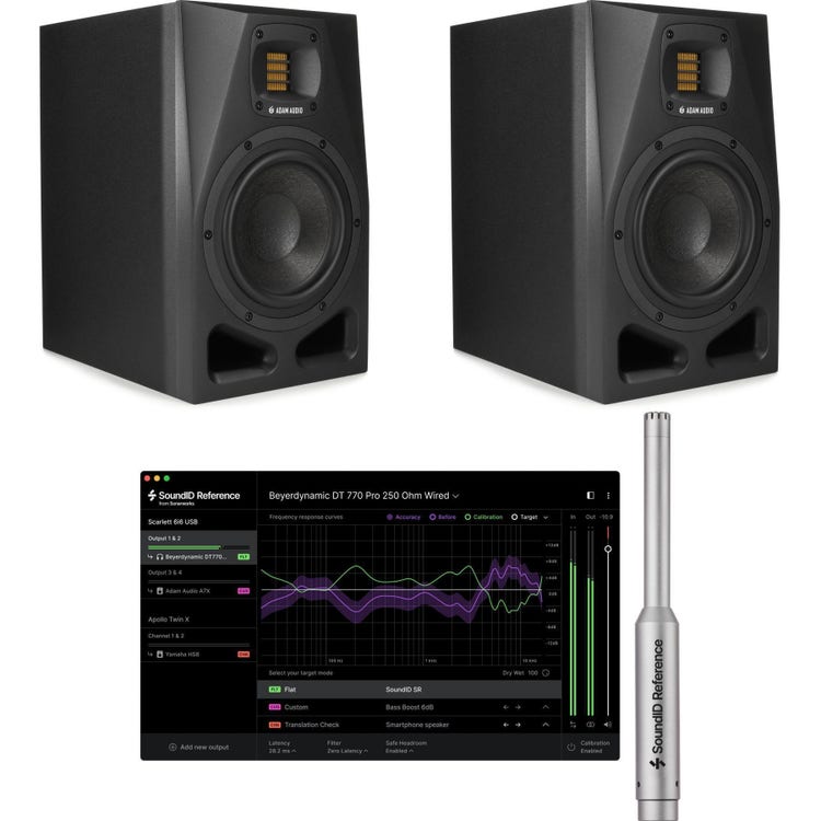 ADAM Audio A7V 7-Inch Powered Studio Monitor - Sound Productions