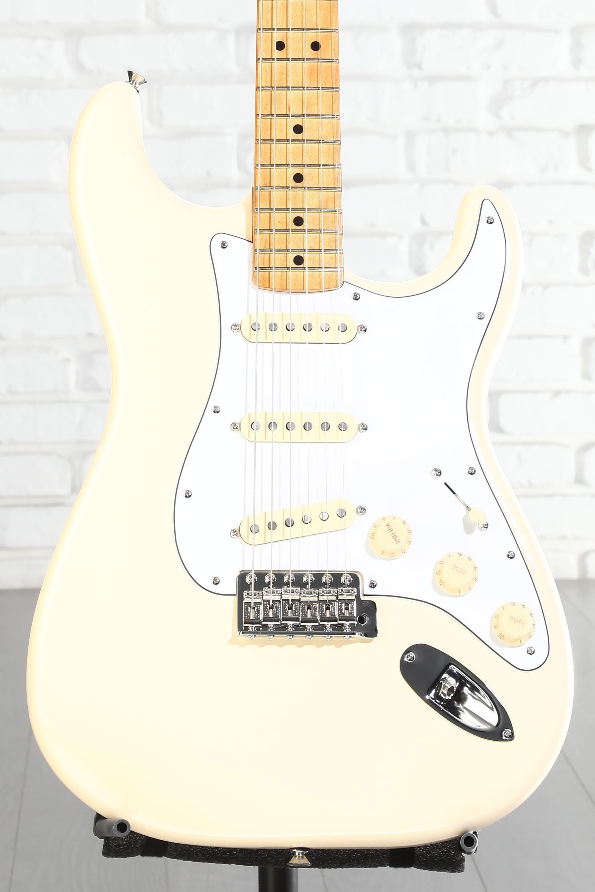 Fender Jimi Hendrix Stratocaster - Olympic White with Maple