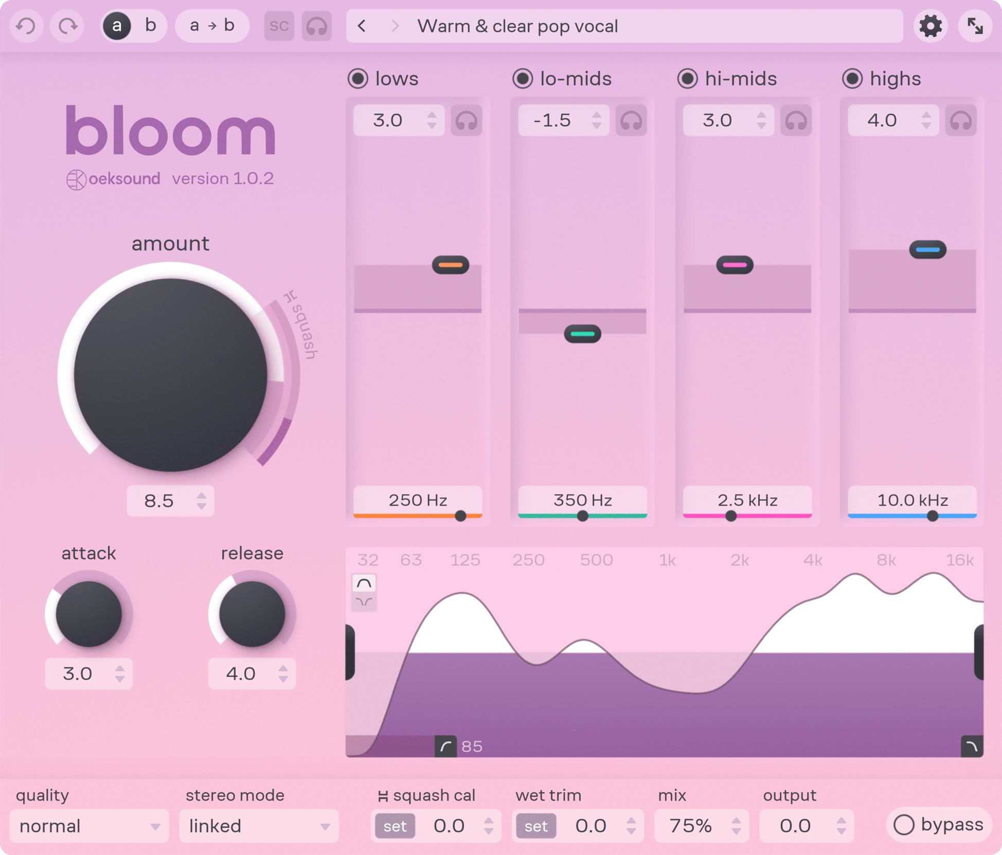 Photo of Oeksound bloom Adaptive Tone Shaper Plug-in