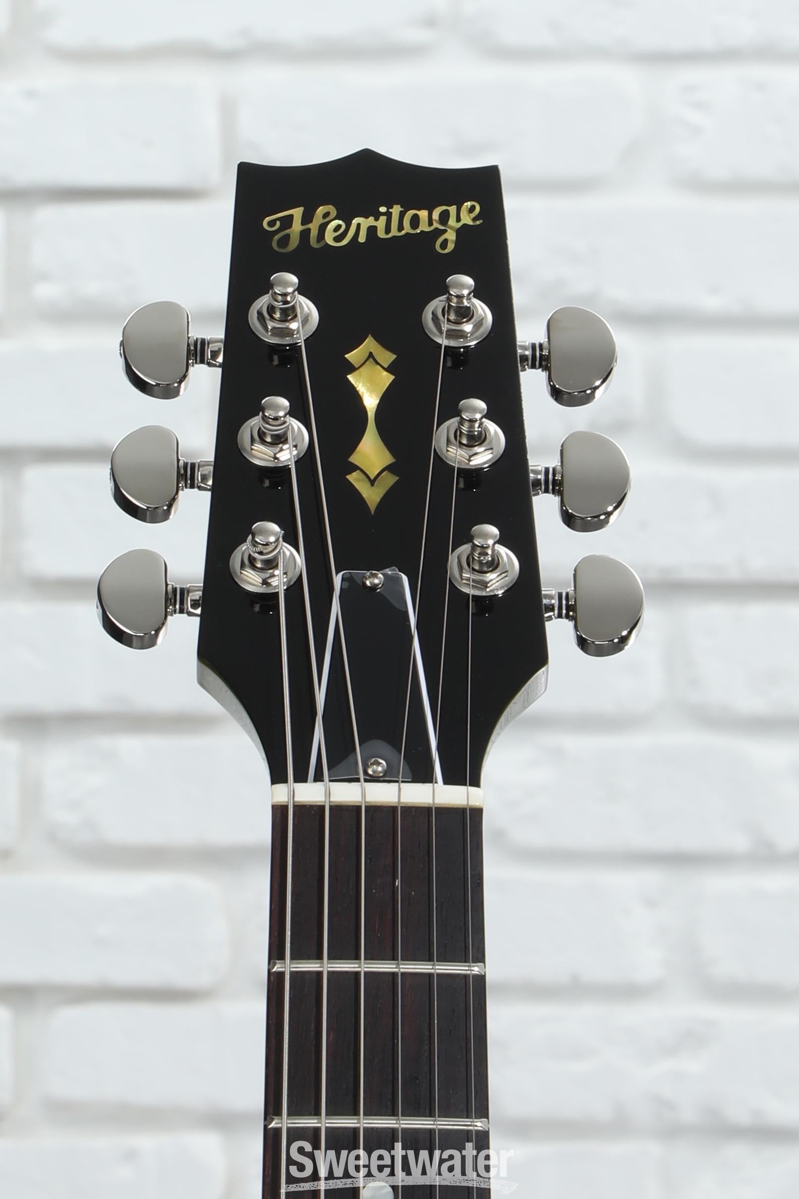 Heritage Custom Core H-137 Electric Guitar - Olive Drab