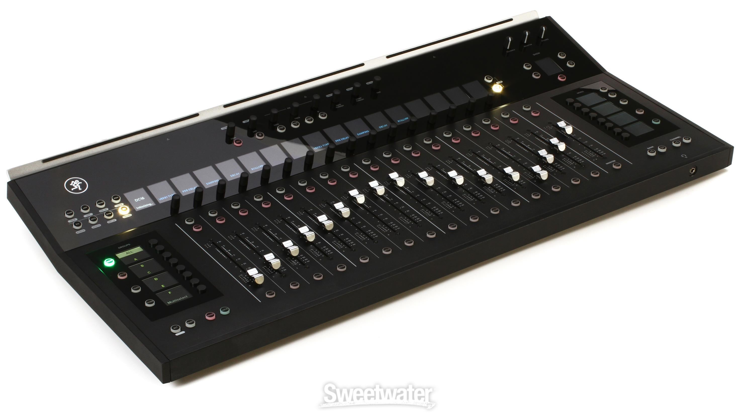 Mackie DC16 - Control Surface for DL32R | Sweetwater