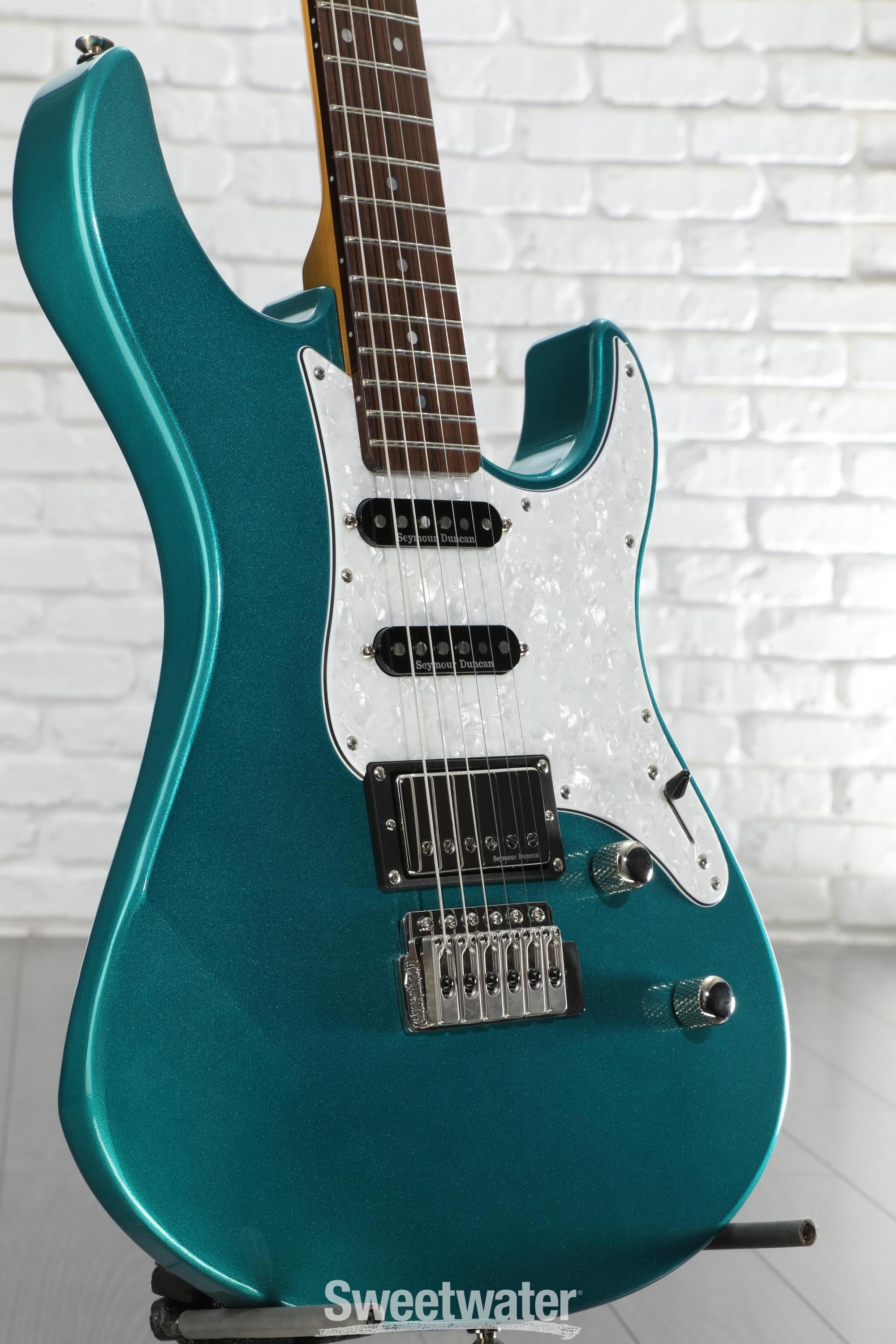 Yamaha PAC612VIIX Pacifica Electric Guitar - Teal Green Metallic