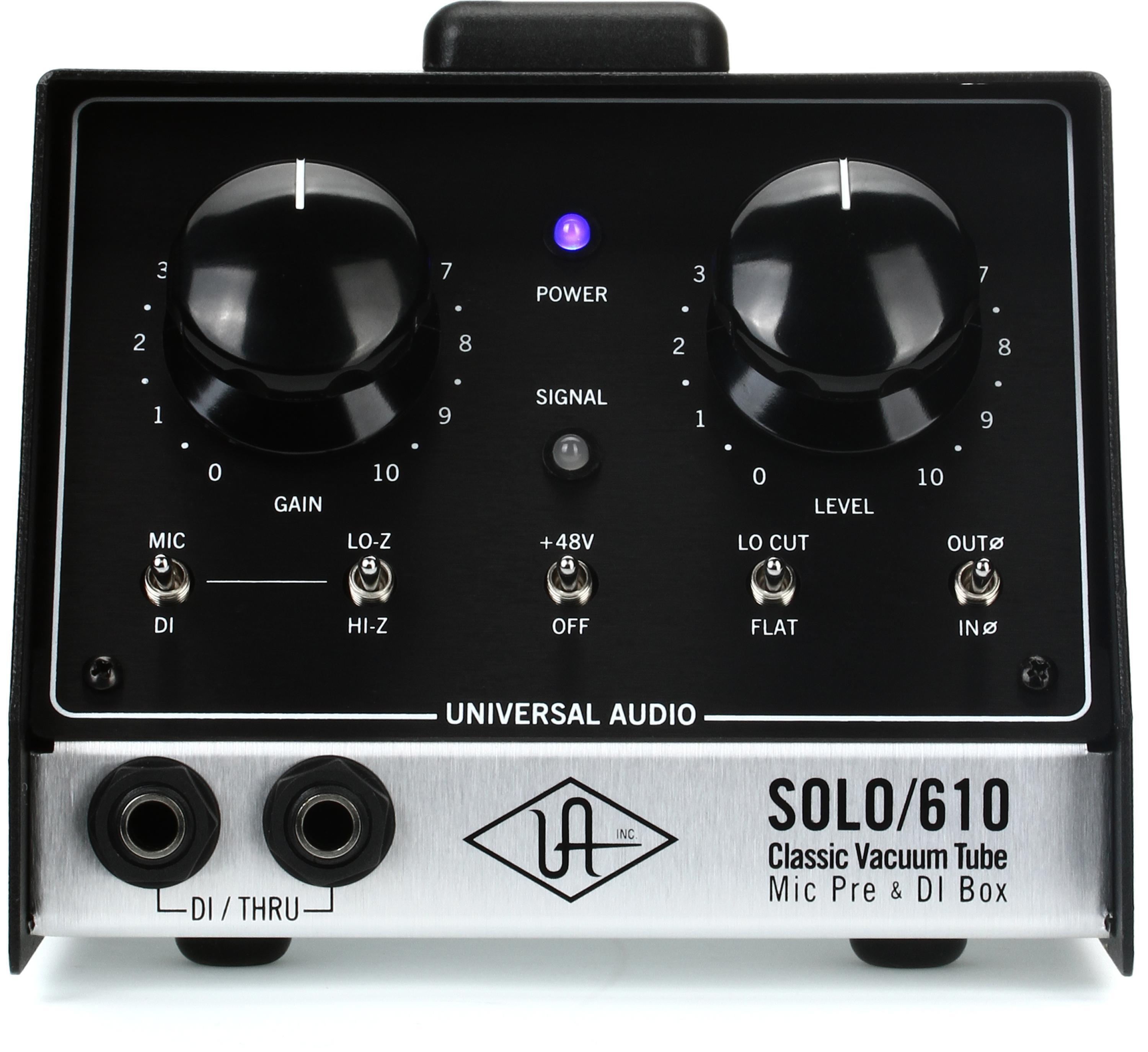 Universal Audio SOLO/610 Tube Desktop Microphone Preamp Sweetwater