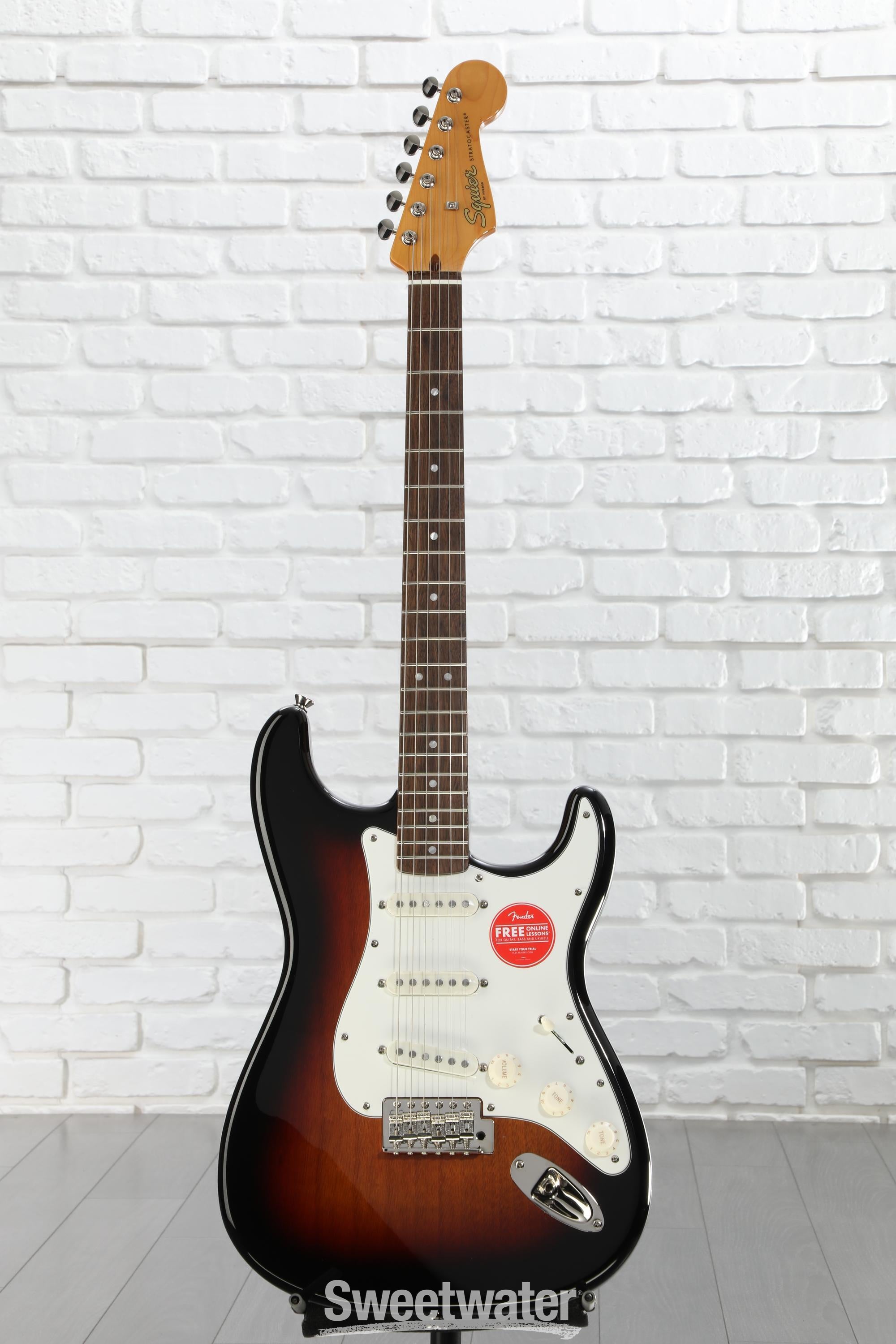 Squier Classic Vibe '60s Stratocaster - 3-Color Sunburst | Sweetwater