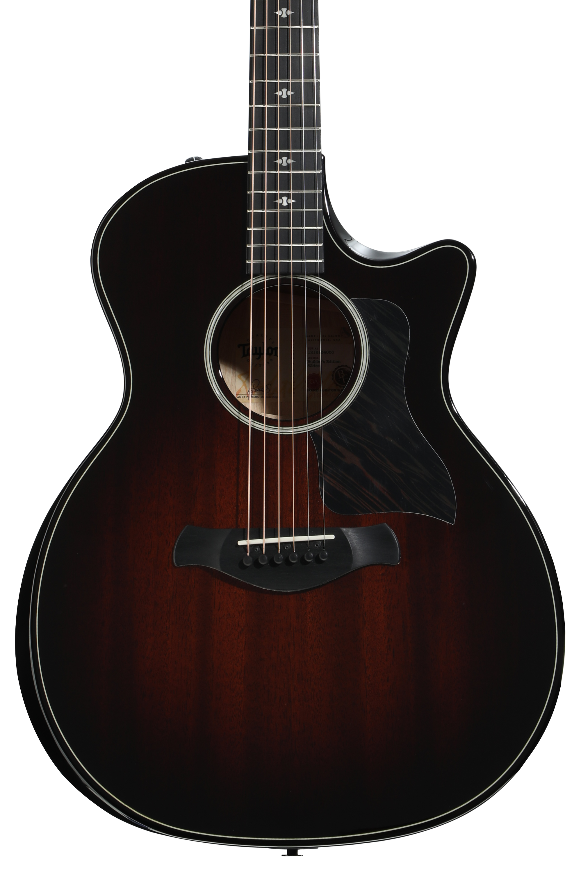Taylor 522ce 12-fret V-Class - Shaded Edgeburst | Sweetwater